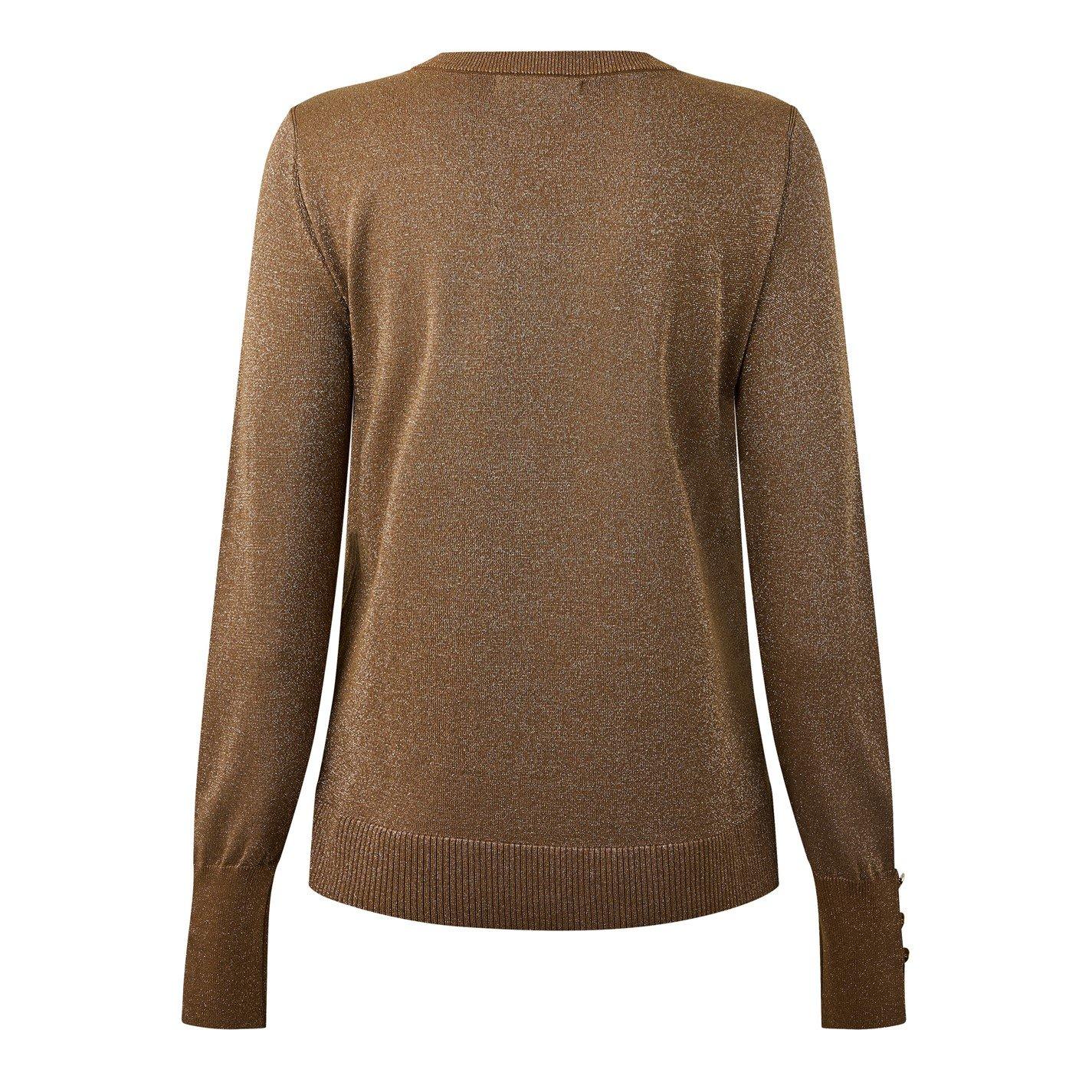 Gold - Biba - Biba Shimmer Jumper - 5