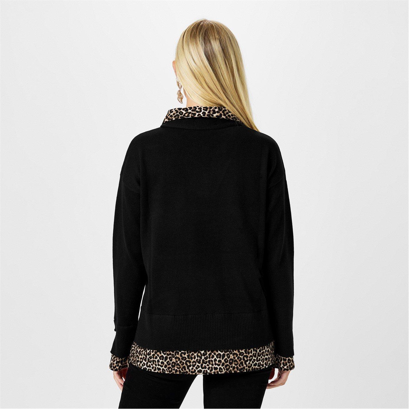 Black/Leo - Biba - 2in1 Jumper - 4
