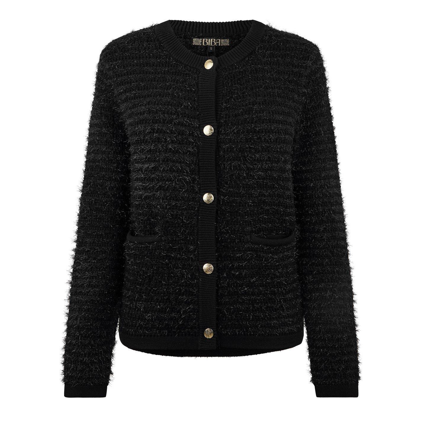 Crni sjaj - Biba - Biba Classic Cardigan - 3