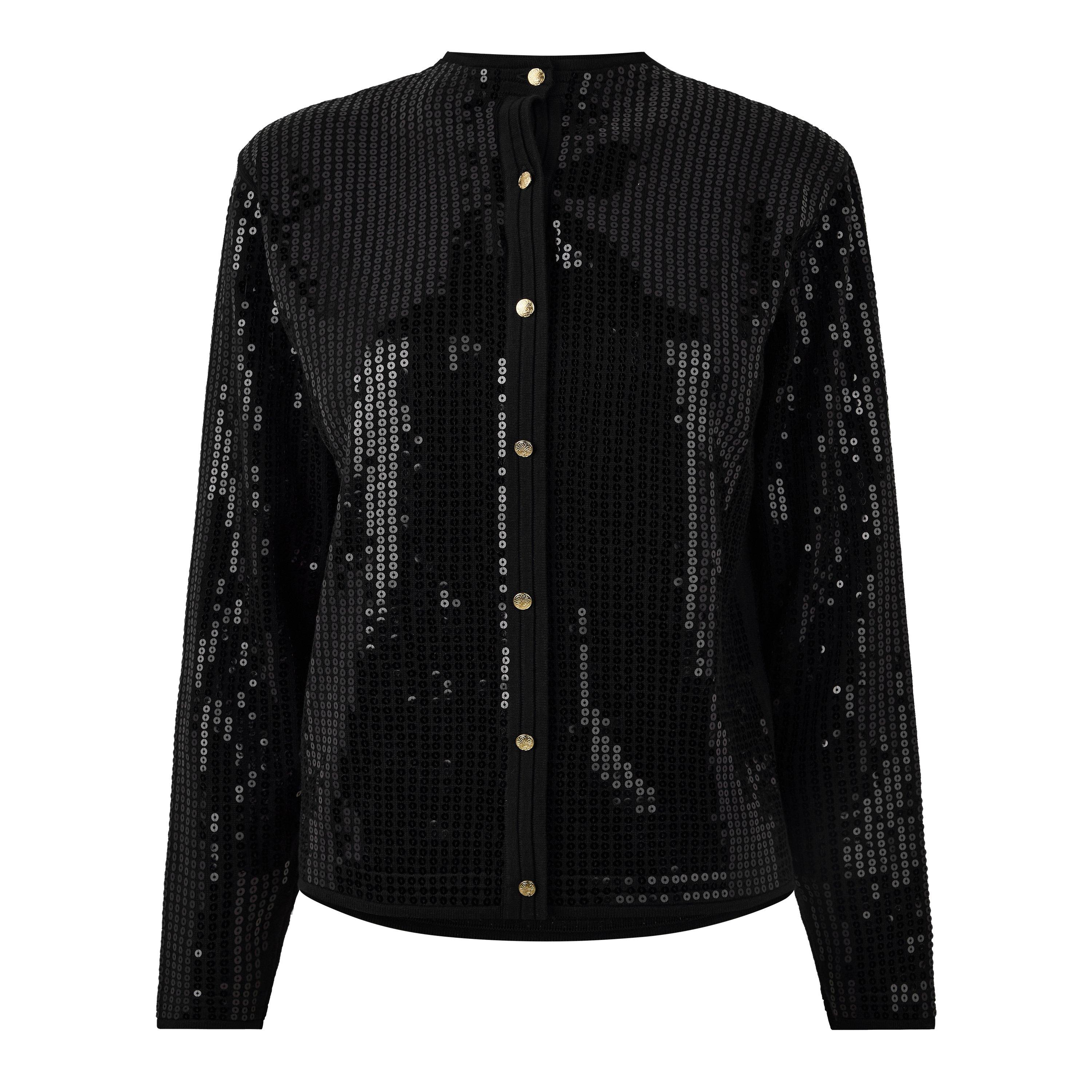 Noir - Biba - Biba Sequin Jumper - 5