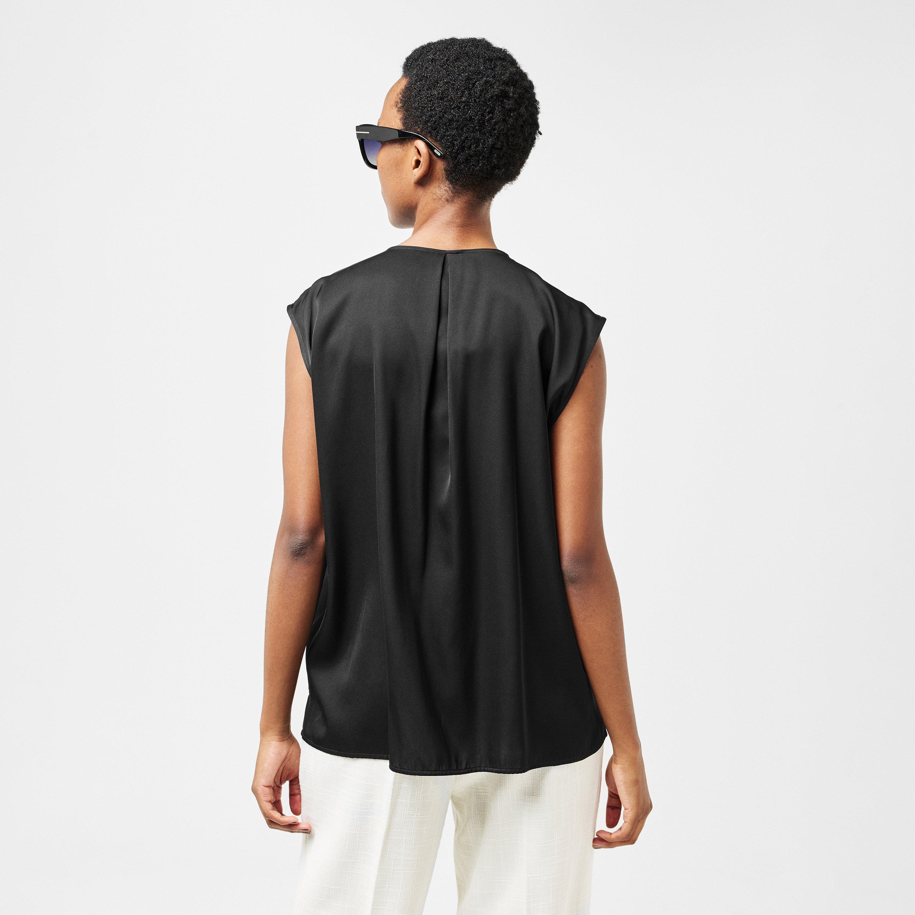 Black - Boss - Women's Bielli Short Sleeve Blazer - 4