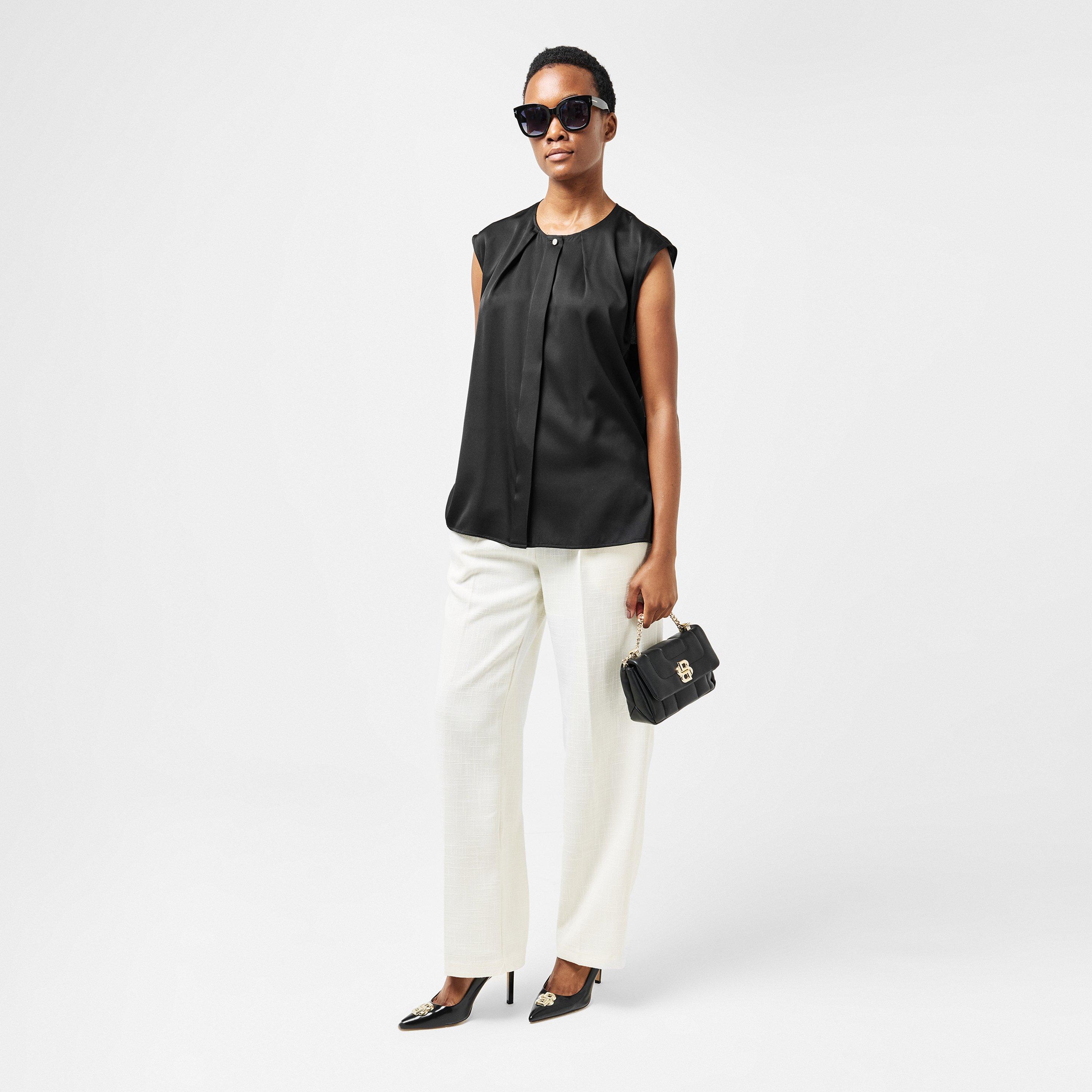 Black - Boss - Women's Bielli Short Sleeve Blazer - 6