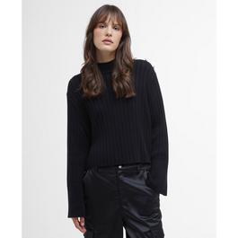 Barbour International Della Cropped Jumper