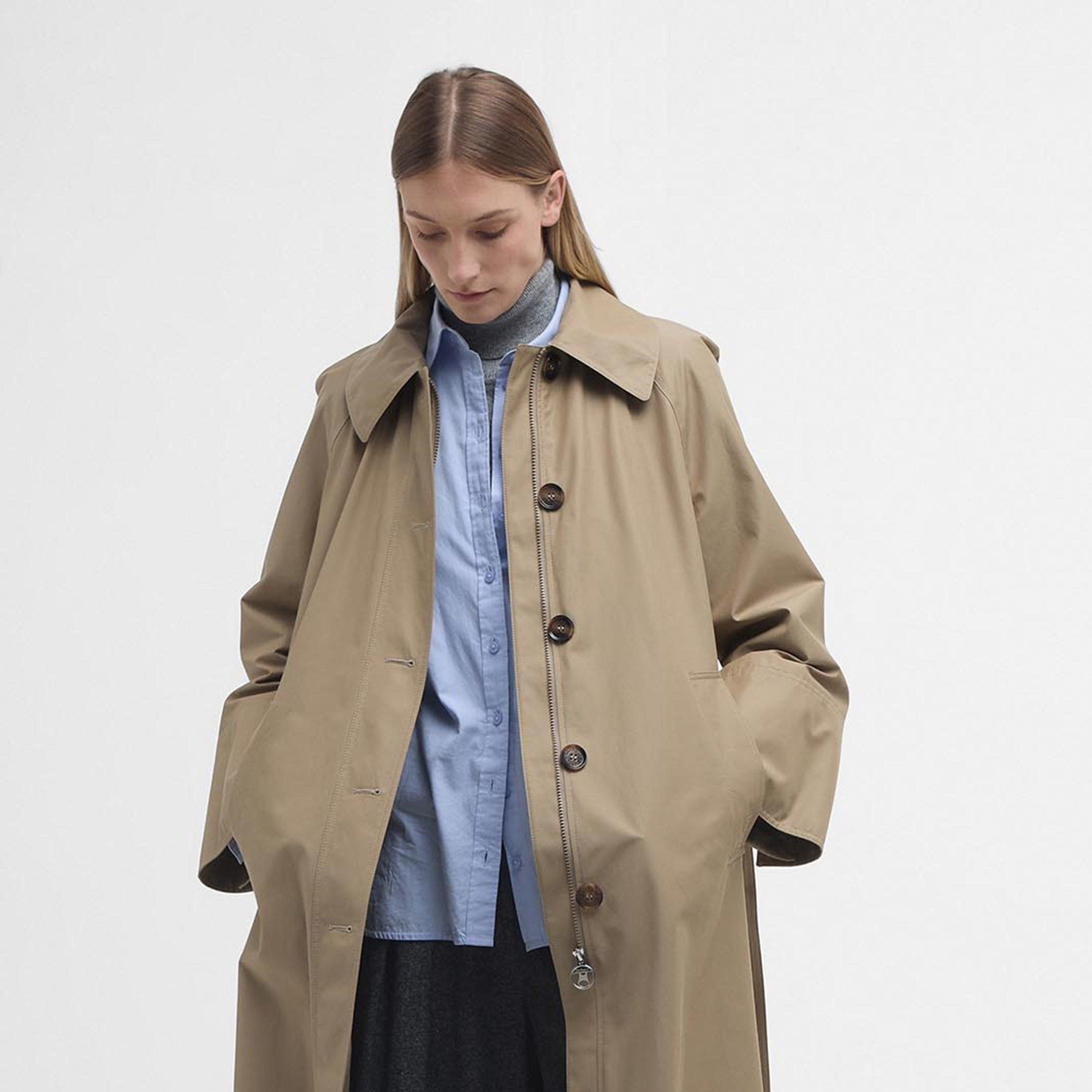 Trench/Tartan - Barbour - Women's Beatrix Showerproof Trench Coat - 2