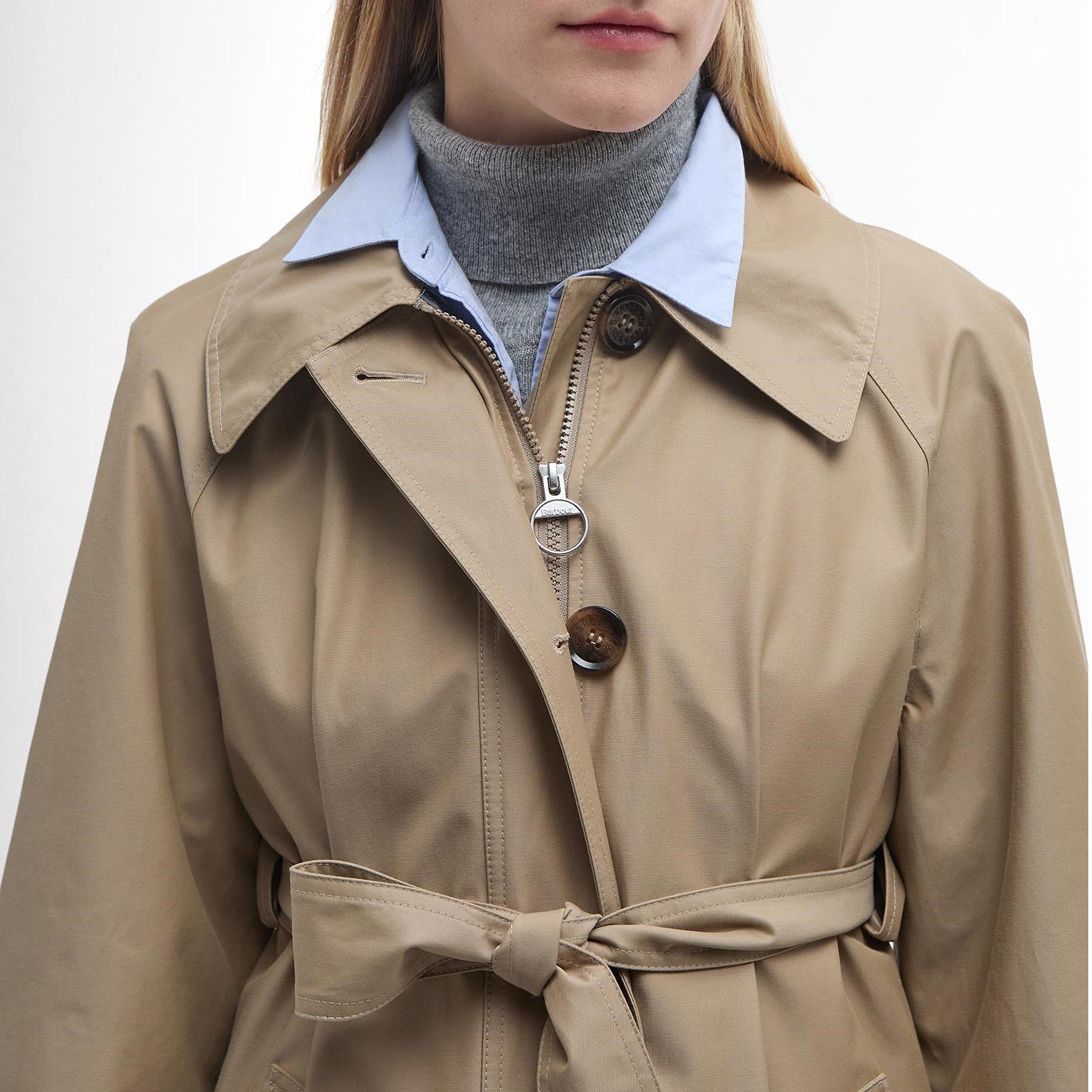 Trench/Tartan - Barbour - Women's Beatrix Showerproof Trench Coat - 4