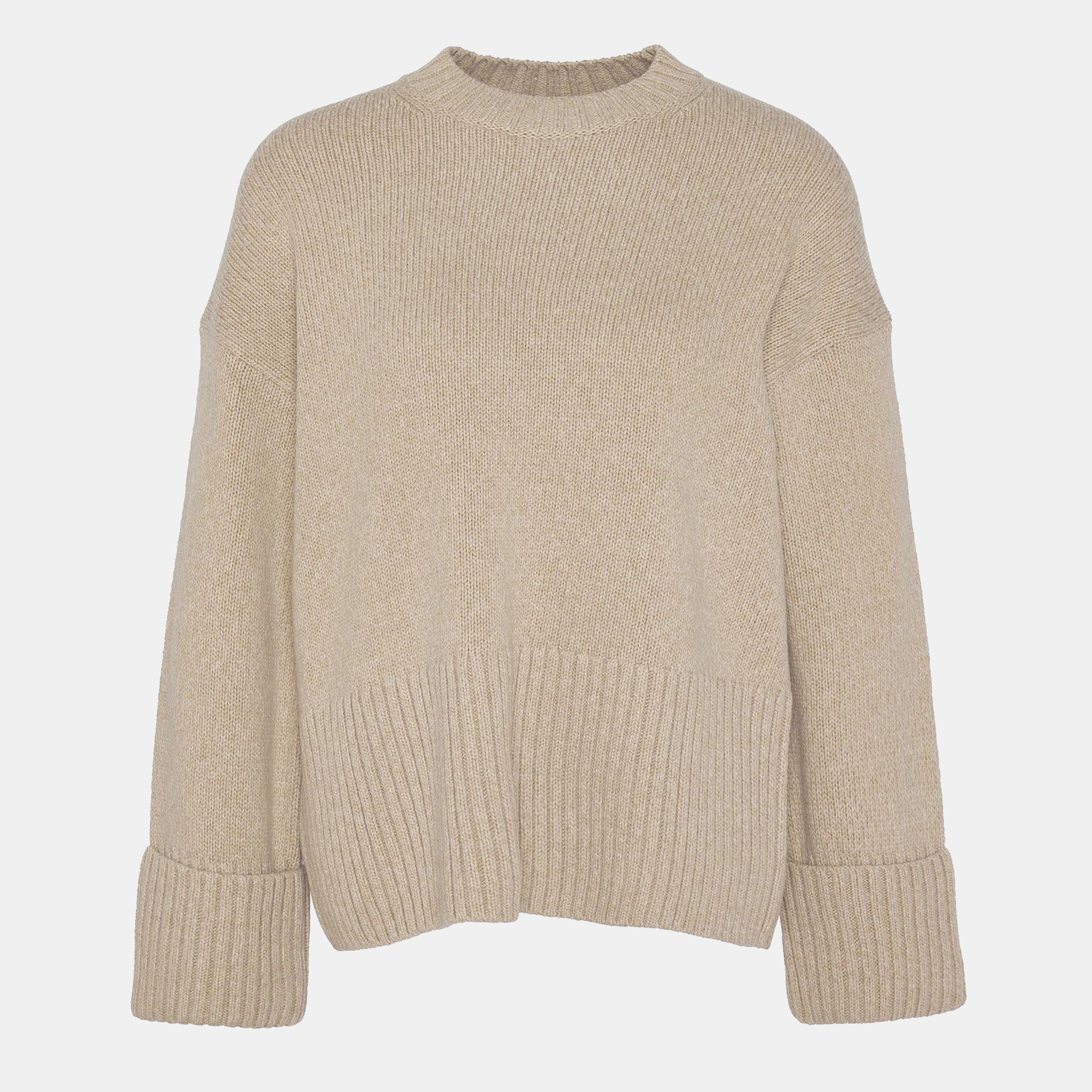 Barbour Women's Cassandra Crew Neck Jumper - Camel - 14 (L)