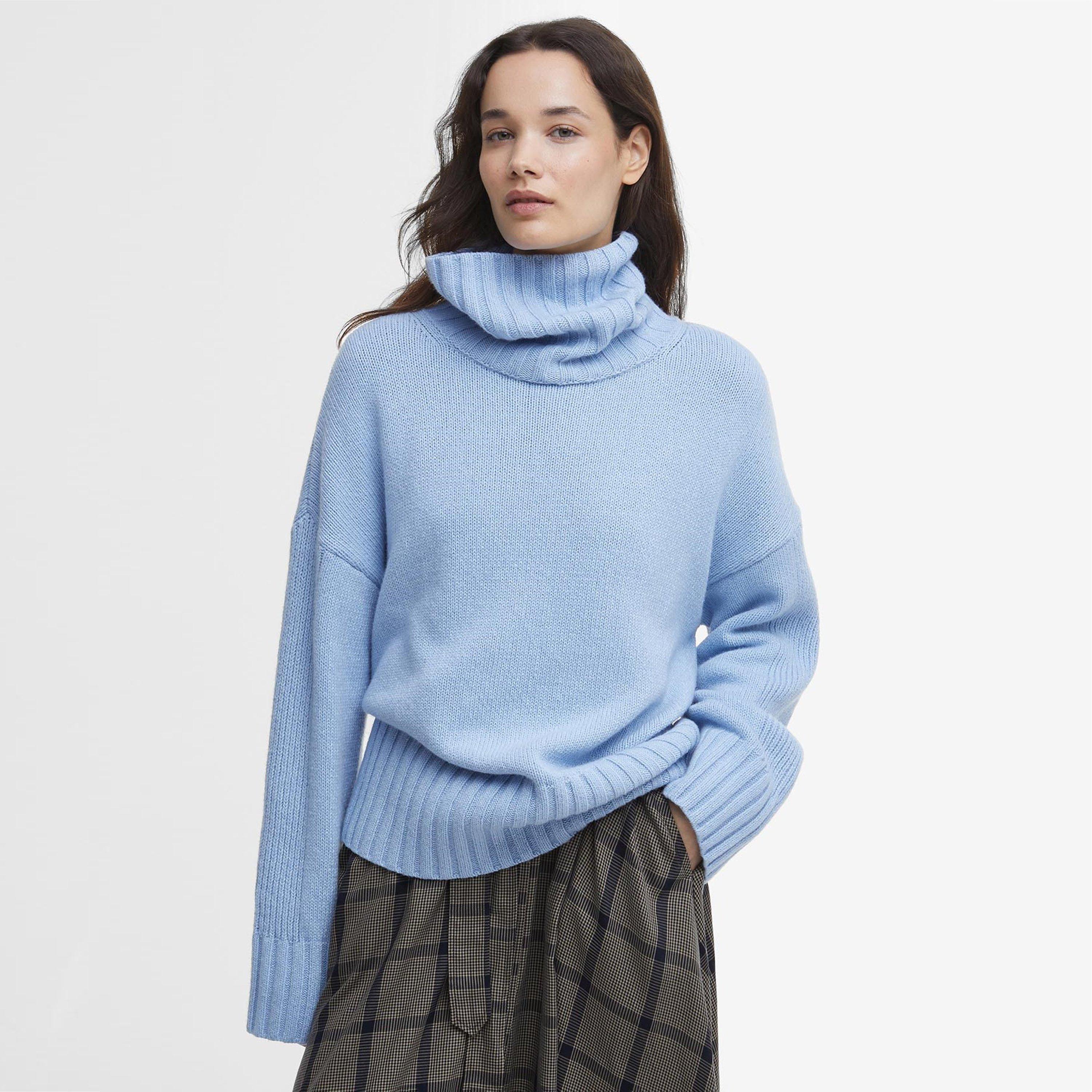 Blue Sky - Barbour - Josephine Rollneck Jumper - 2