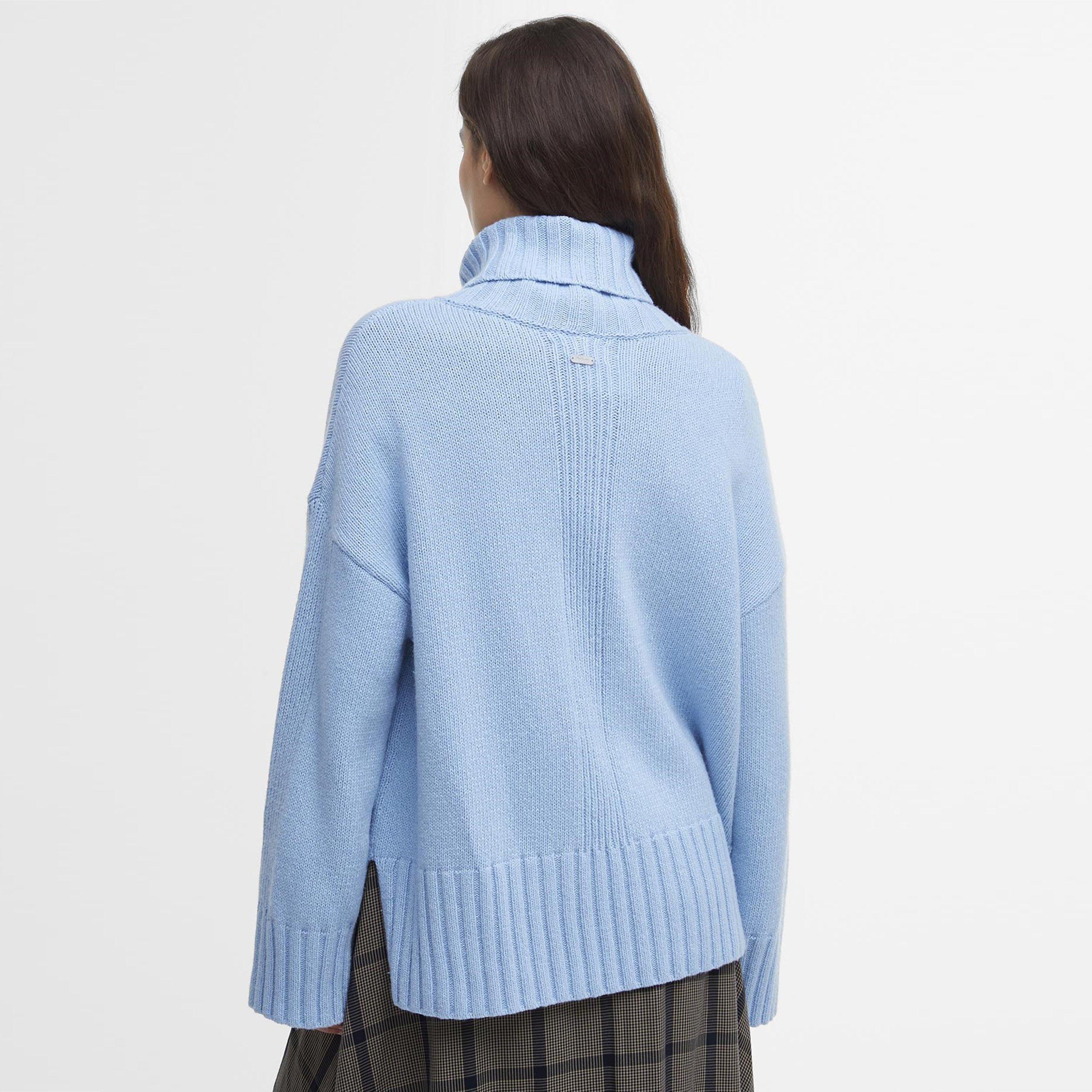 Blue Sky - Barbour - Josephine Rollneck Jumper - 3