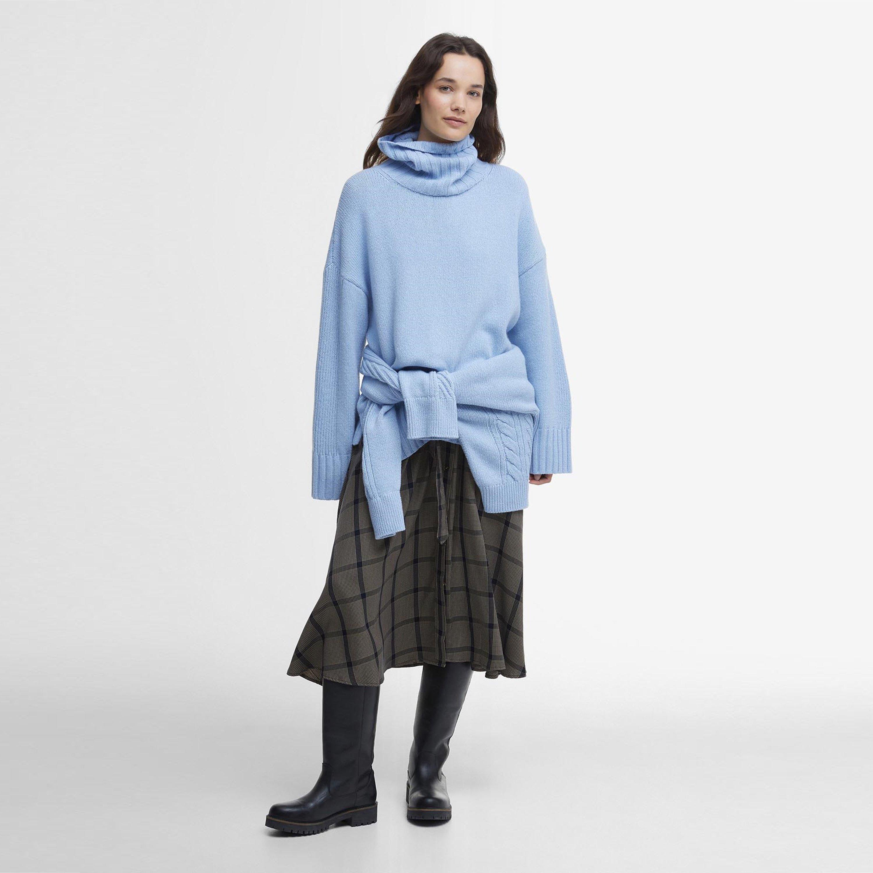 Blue Sky - Barbour - Josephine Rollneck Jumper - 5