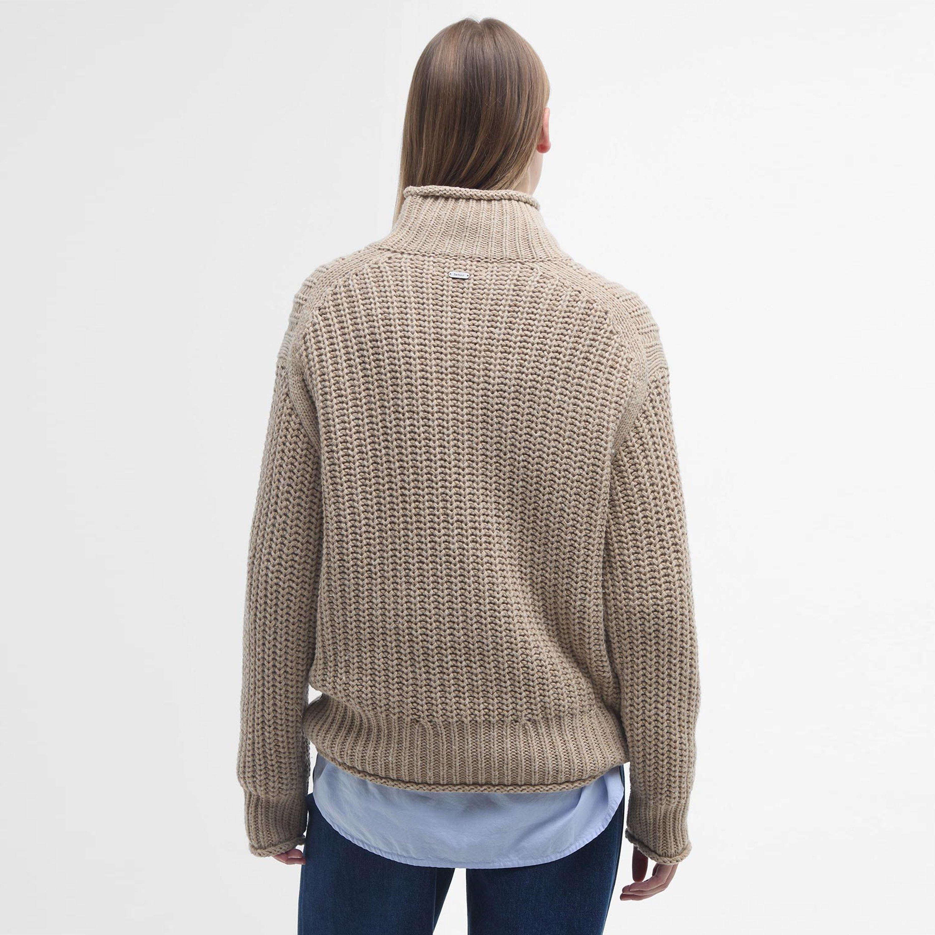 Camel - Barbour - Rockliffe Rollneck Jumper - 3