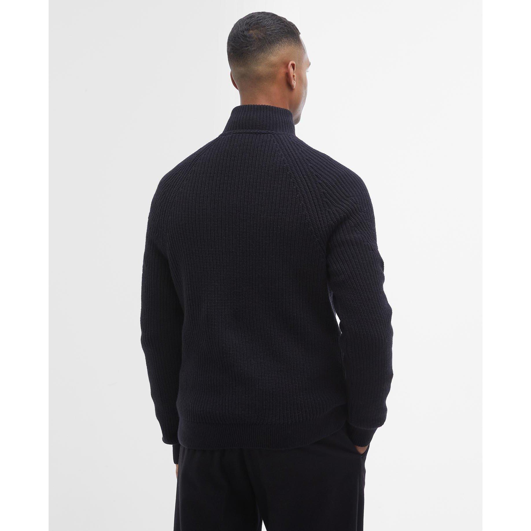 Black BK11 - Barbour International - Chester Half-Zip Jumper - 3