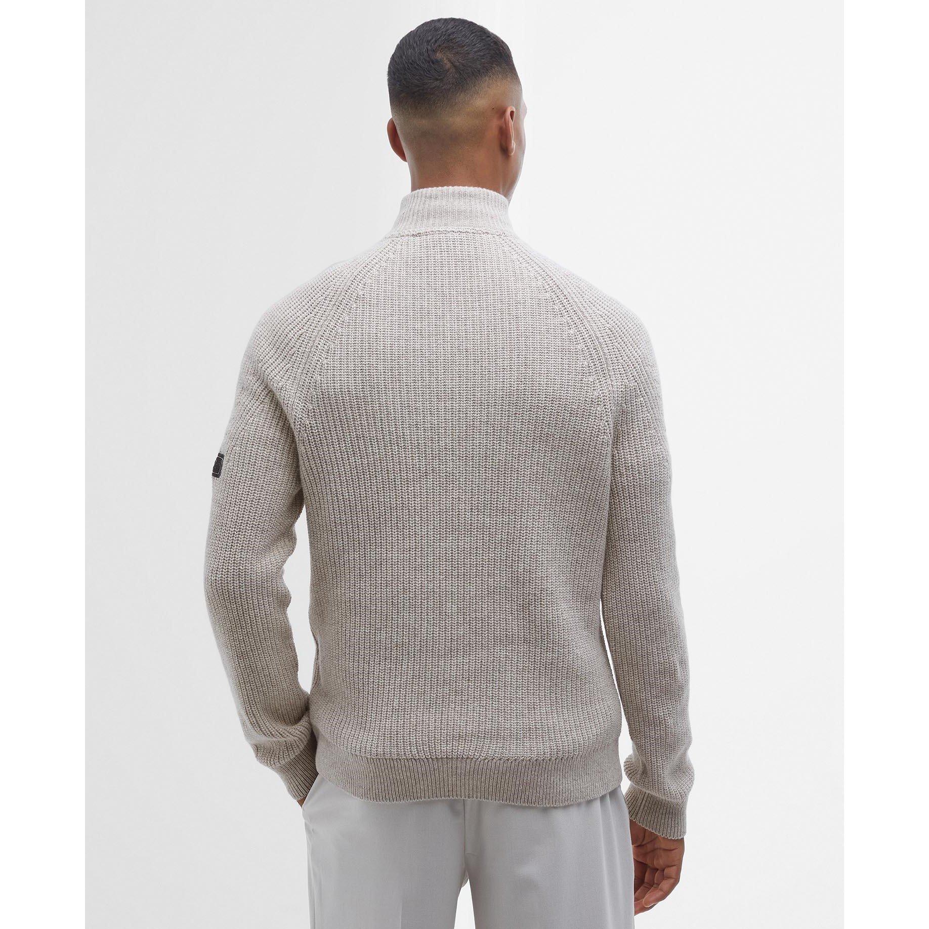 WhisperWht WH32 - Barbour International - Chester Half-Zip Jumper - 4