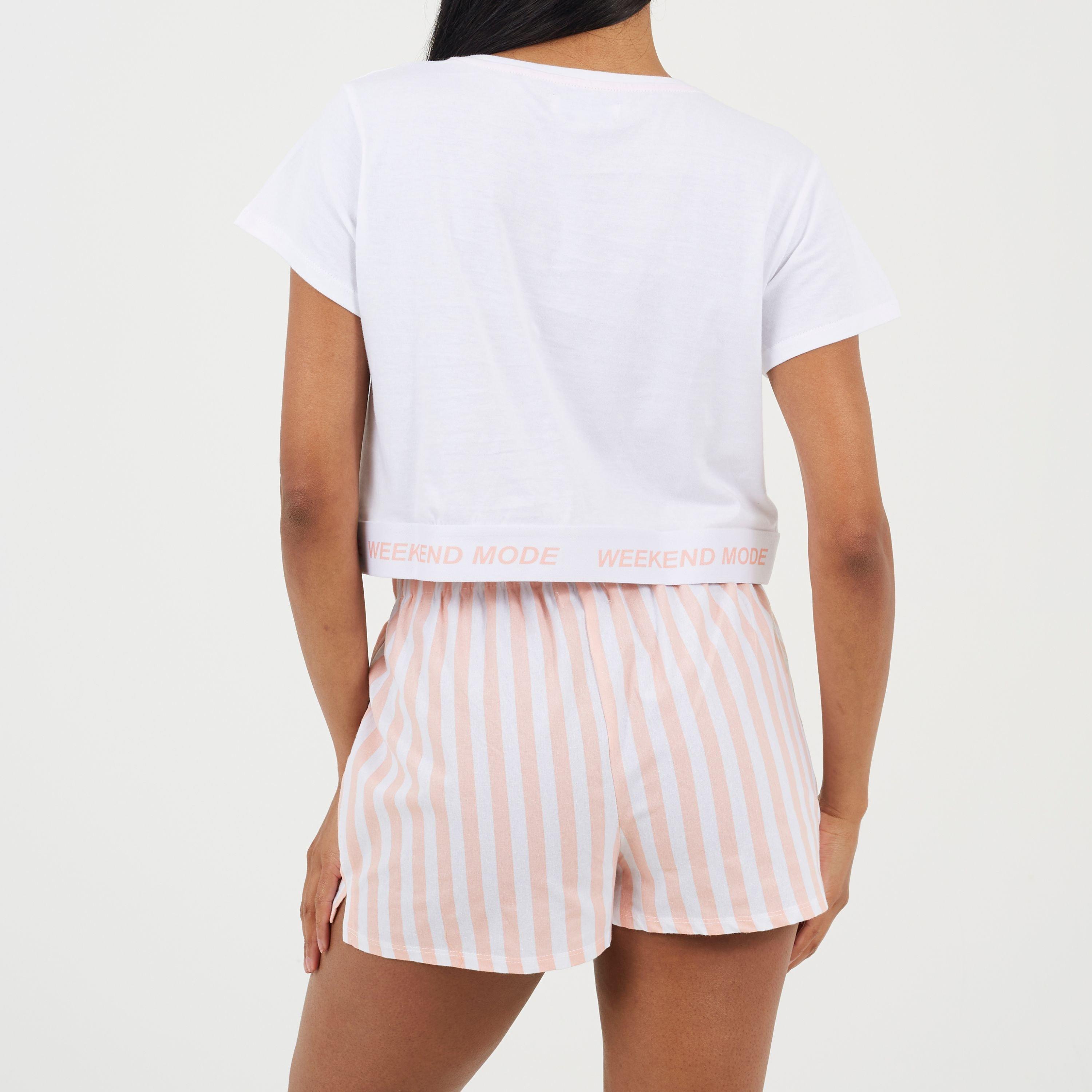 Branco/Pêssego - Brave Soul - Lounge Set Ld99 - 2