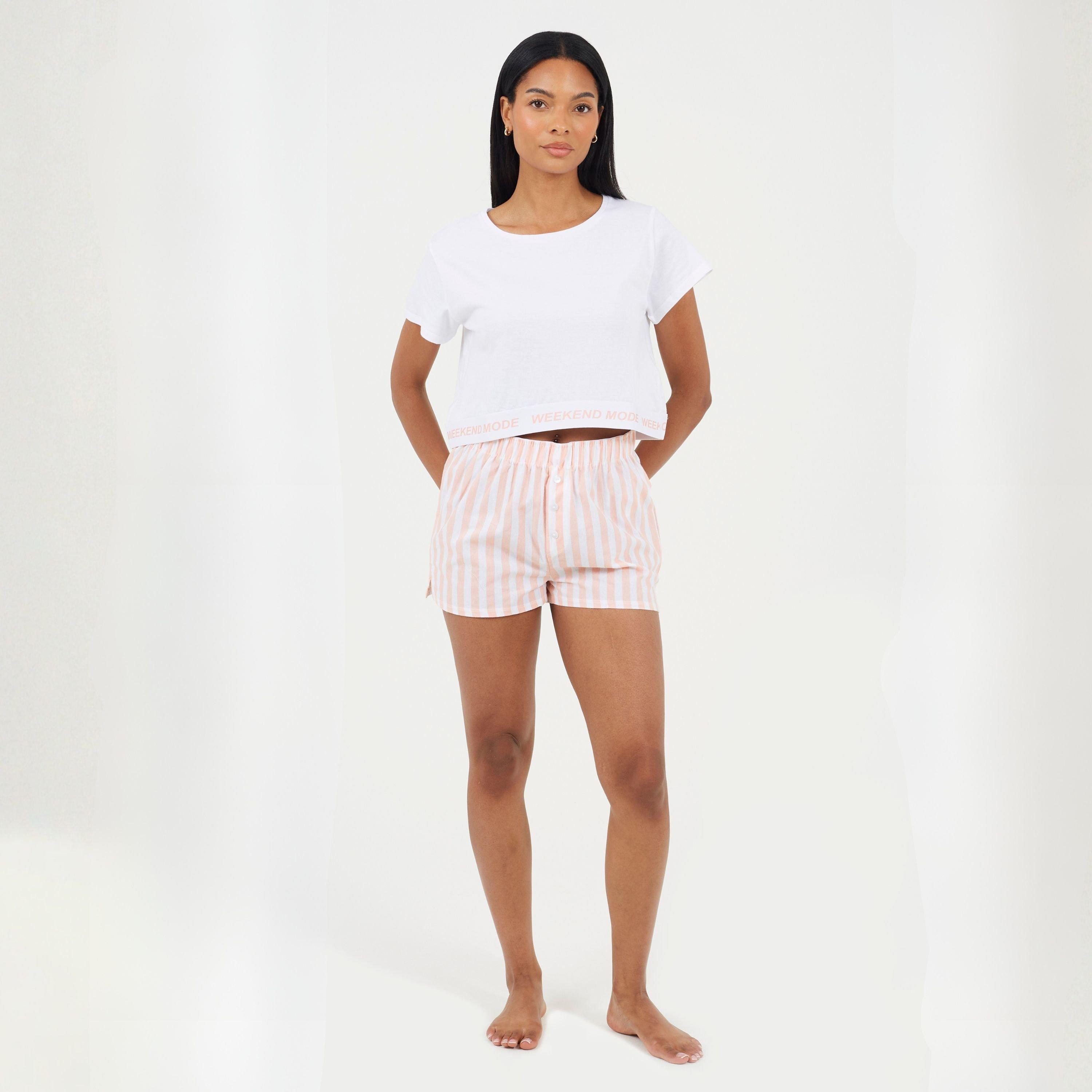 Branco/Pêssego - Brave Soul - Lounge Set Ld99 - 4