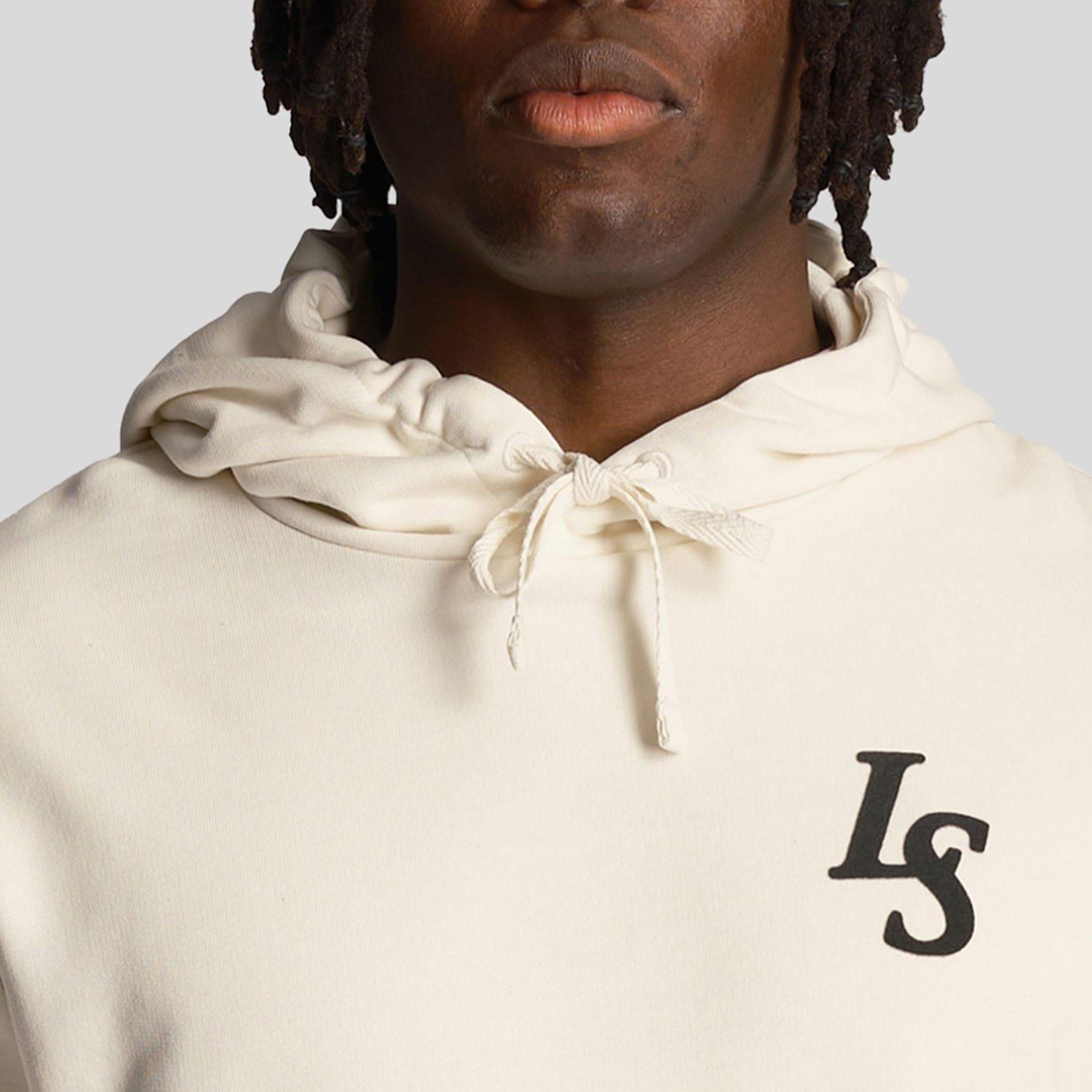 White - Lyle and Scott - Club Emblem Hoodie - 4