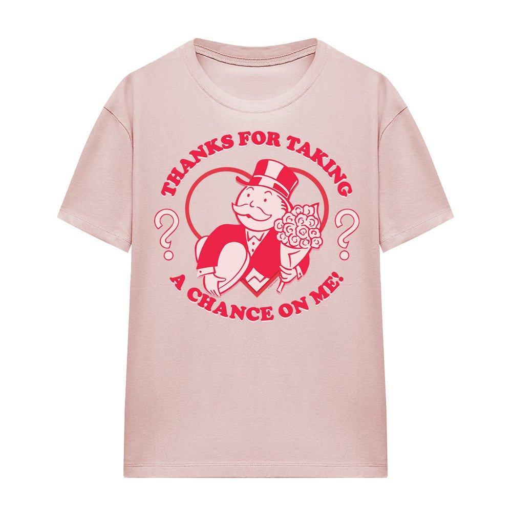 Rose - Hasbro - Monopoly Take A Chance On Me s Classic T-Shirt Po - 4