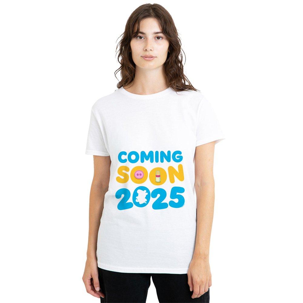White - Hasbro - Peppa Pig Coming Soon 2025 Bump T Shirt White - 1