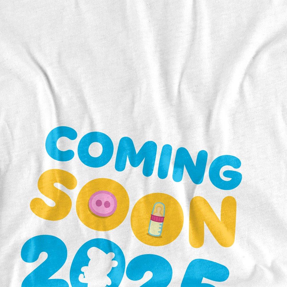 White - Hasbro - Peppa Pig Coming Soon 2025 Bump T Shirt White - 2