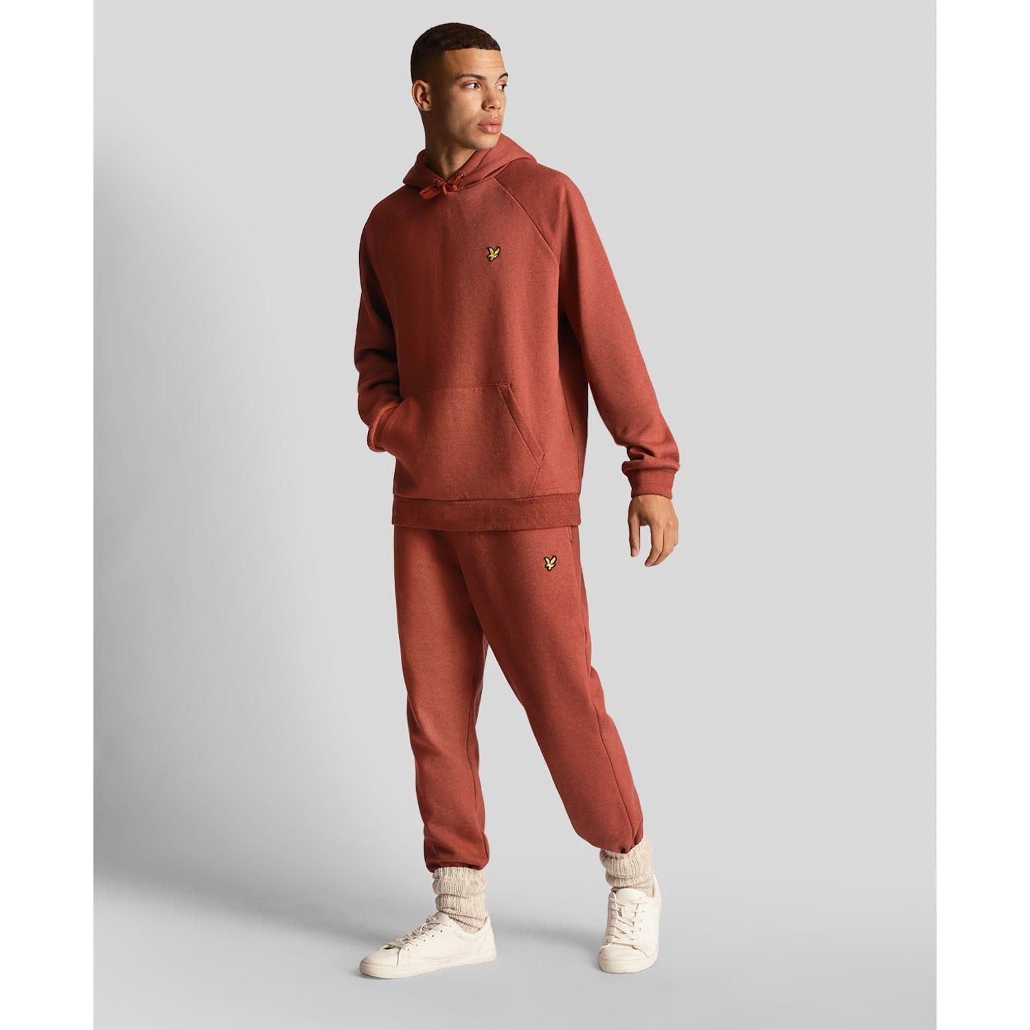 Burgundy - Lyle and Scott - Racked Joggers - 2