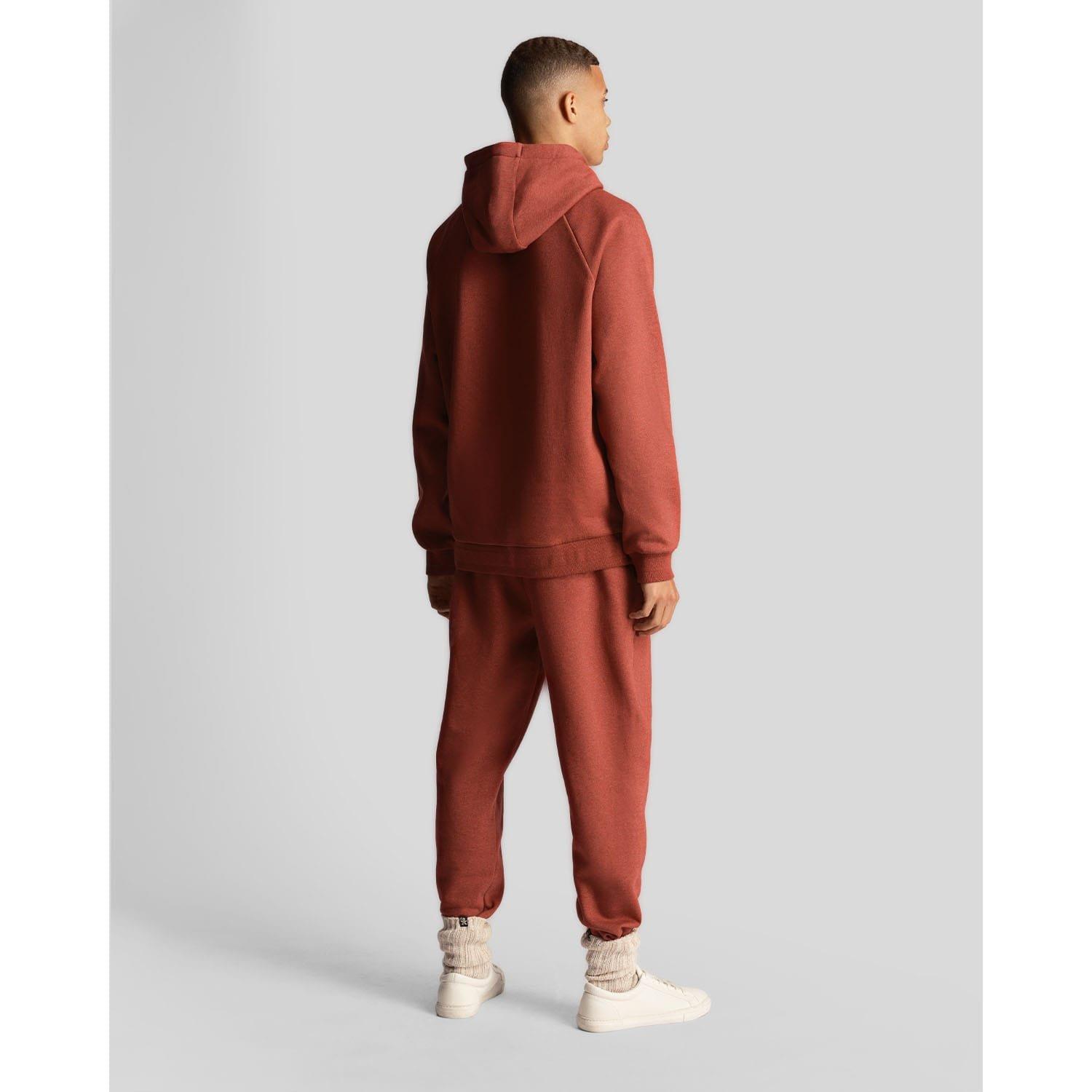 Burgundy - Lyle and Scott - Racked Joggers - 3