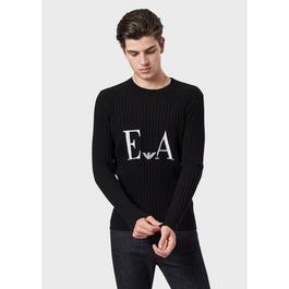 Emporio Armani Crew Neck Knit Jumper