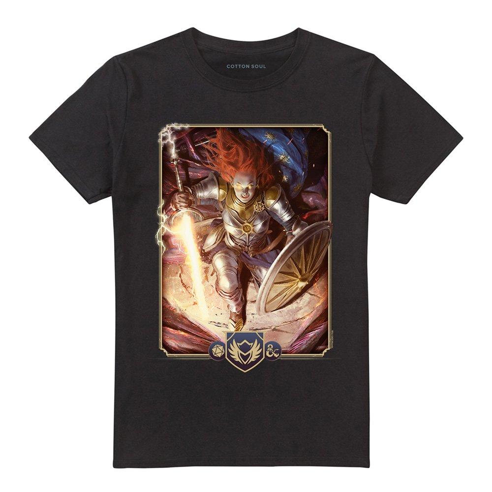 Black - Hasbro - Dungeons & Dragons - 2024 Paladin Key Art T-Shirt - 4