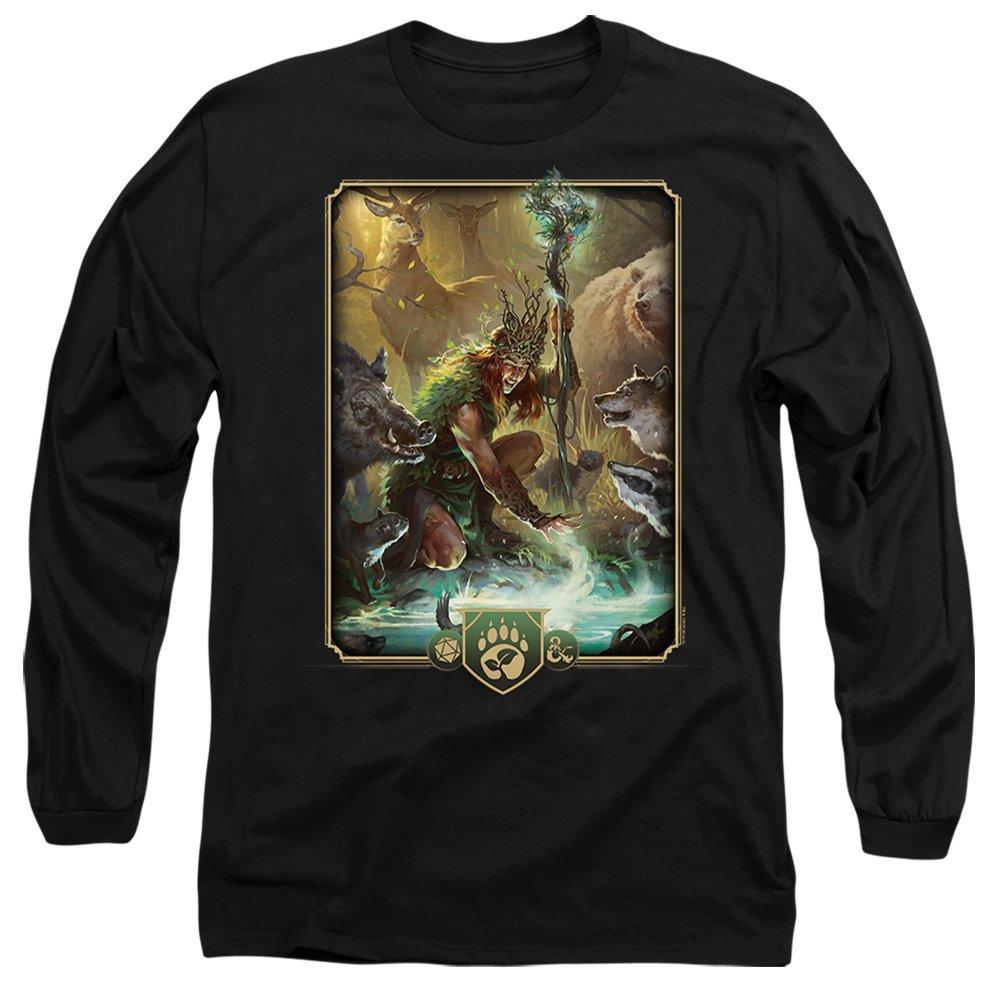 Black - Hasbro - Dungeons & Dragons - 2024 Druid Key Art Long Sleev - 1