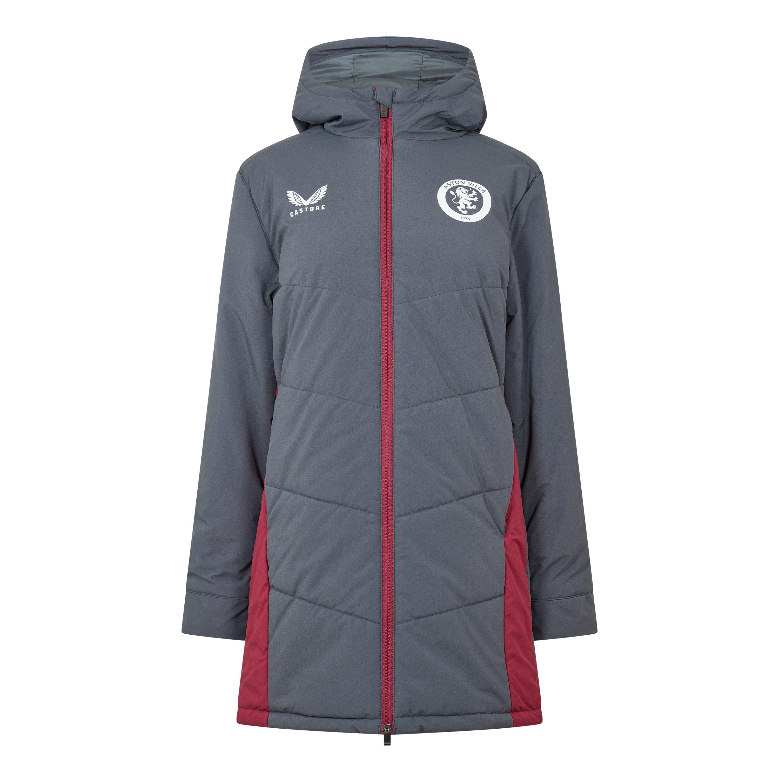 Castore Women's Aston Villa Jacket - Ebony/Rhod - 20 (3XL)