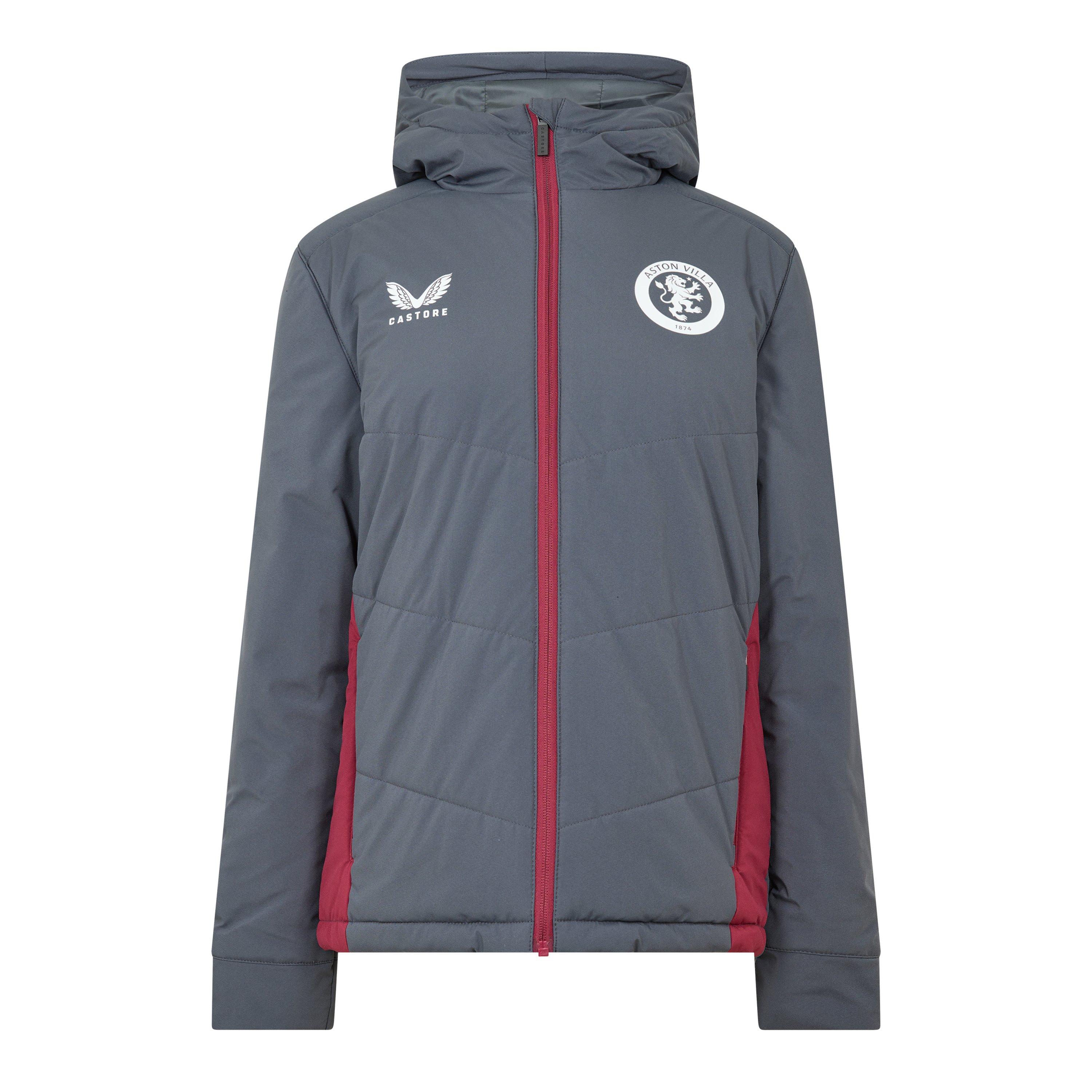 Castore Women's Aston Villa Jacket - Ebony/Rhod - 20 (3XL)