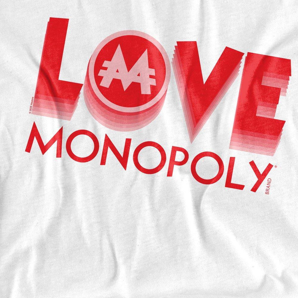 White - Hasbro - Monopoly Love Monopoly s Classic T-Shirt White - 2