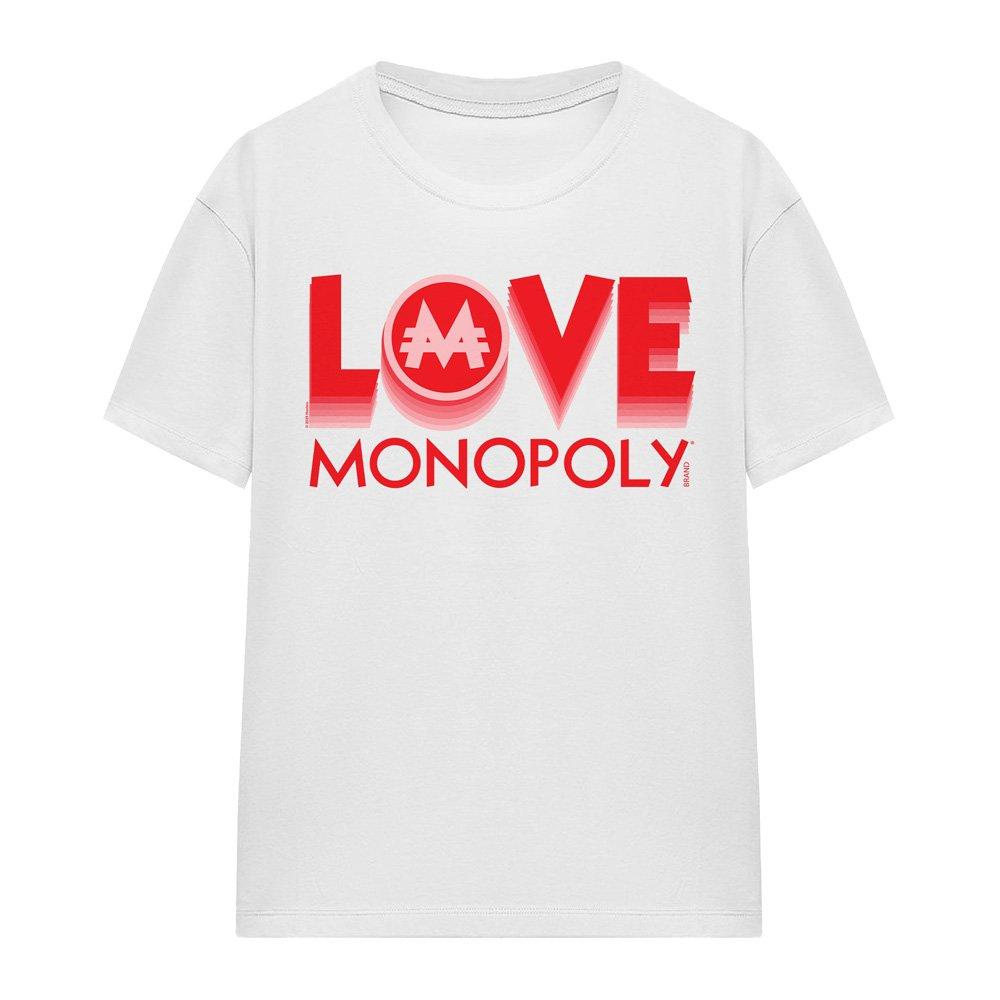 White - Hasbro - Monopoly Love Monopoly s Classic T-Shirt White - 4