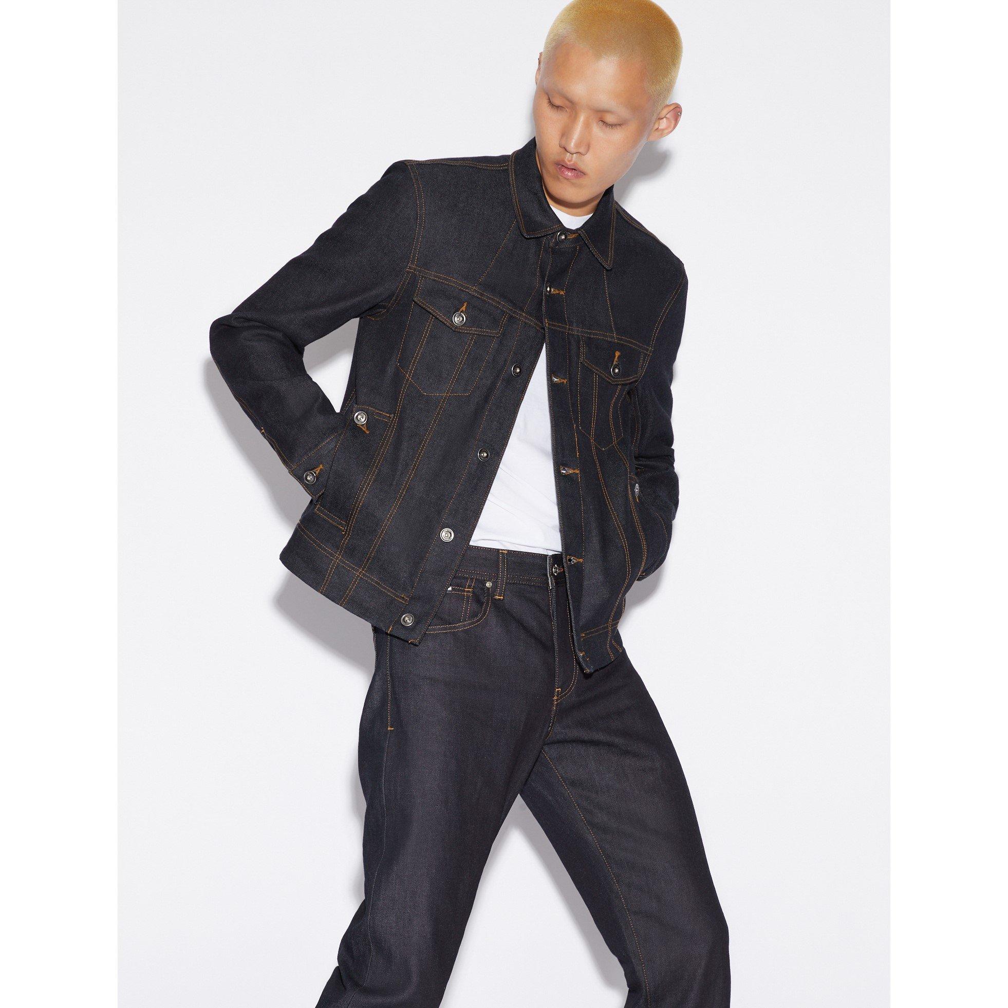 Giorgio armani denim jacket hotsell