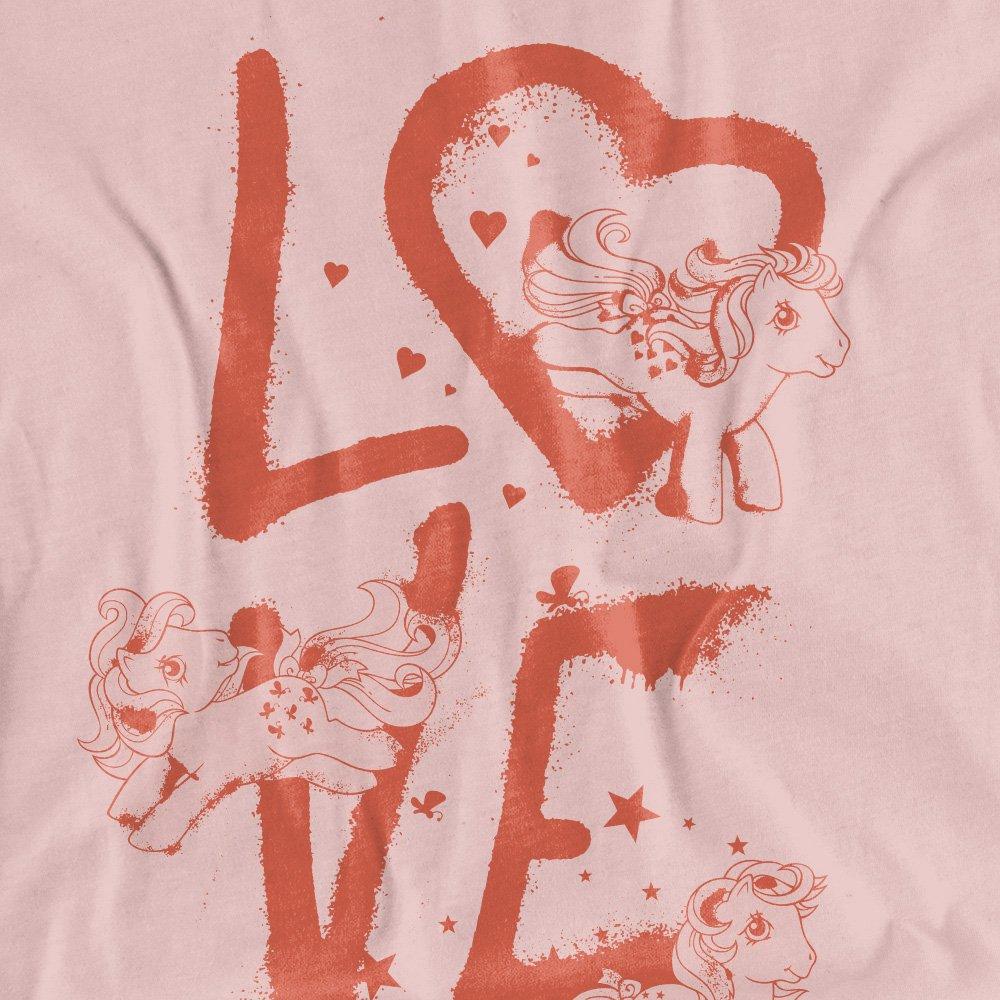 Rose - Hasbro - My Little Pony Graffiti Love s Classic T-Shirt Po - 2