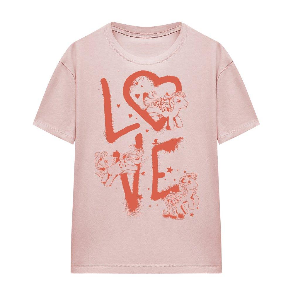 Rose - Hasbro - My Little Pony Graffiti Love s Classic T-Shirt Po - 4