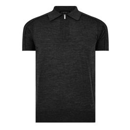 Emporio Armani Knitted Polo Shirt