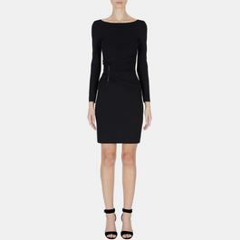 Emporio Armani Bodycon Long Sleeve Dress