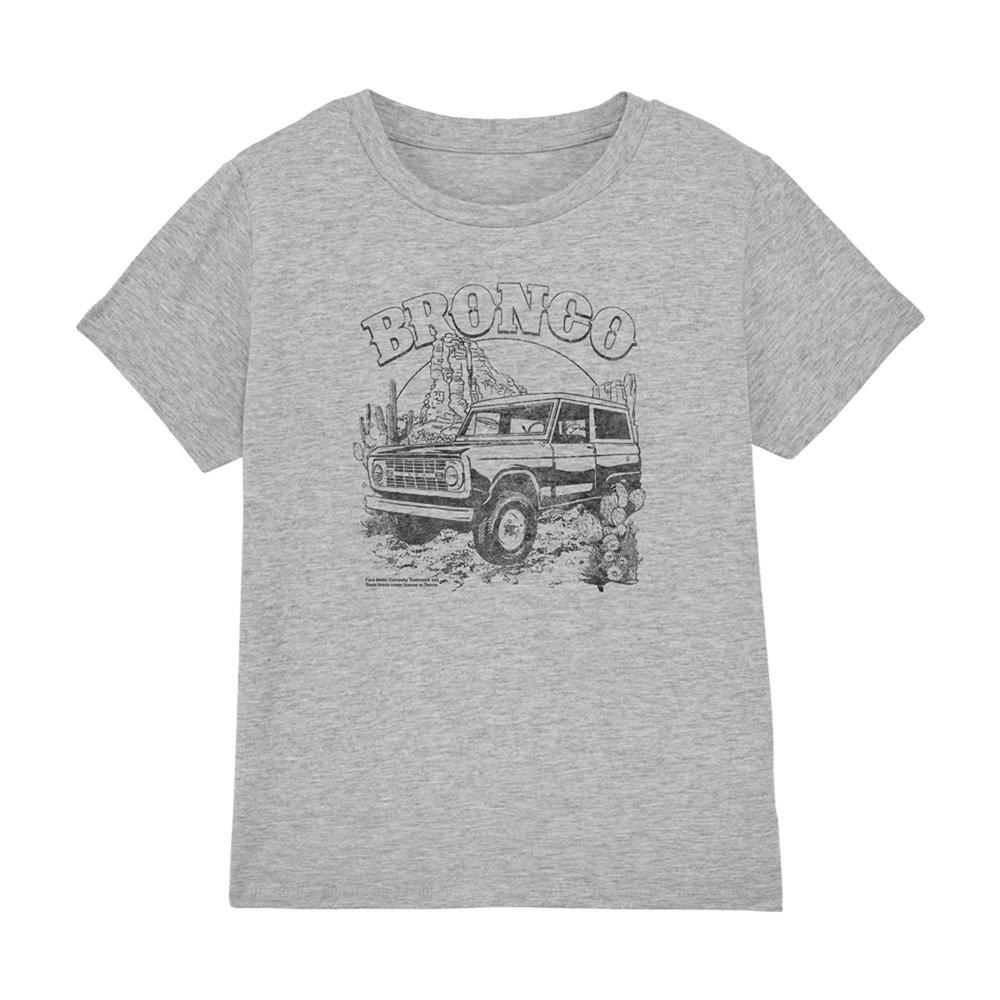 Ford Ford Bronco Desert Black Mono Kids T-Shirt Athlet