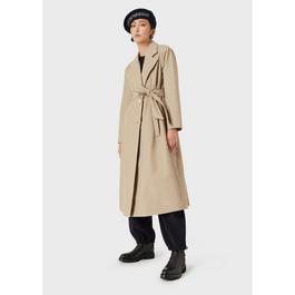 Emporio Armani Belted Trench Coat