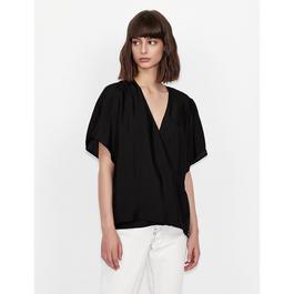 Armani Exchange AX V Neck Top Ld99