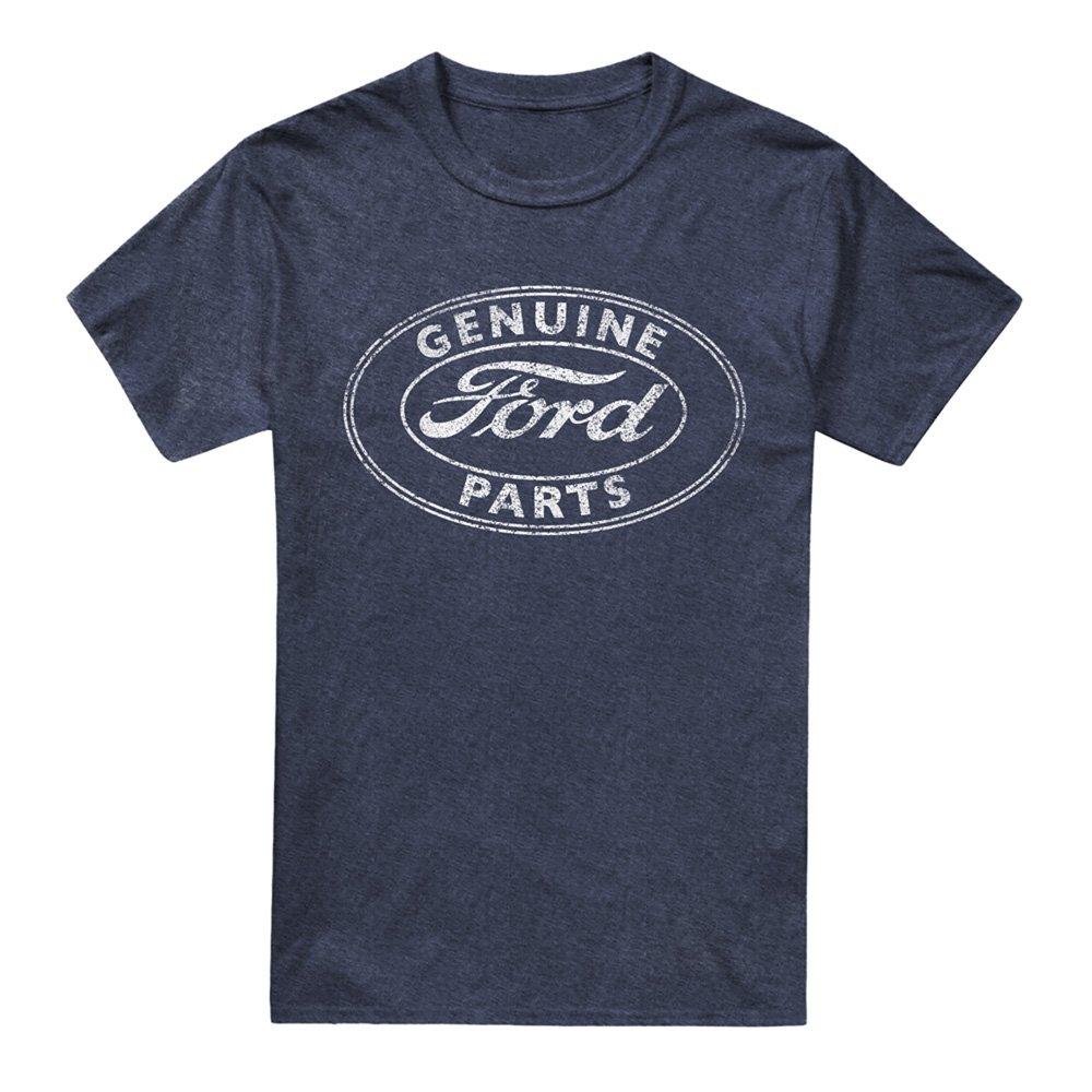 Navy - Ford - Ford Genuine Parts T-Shirt Navy - 4