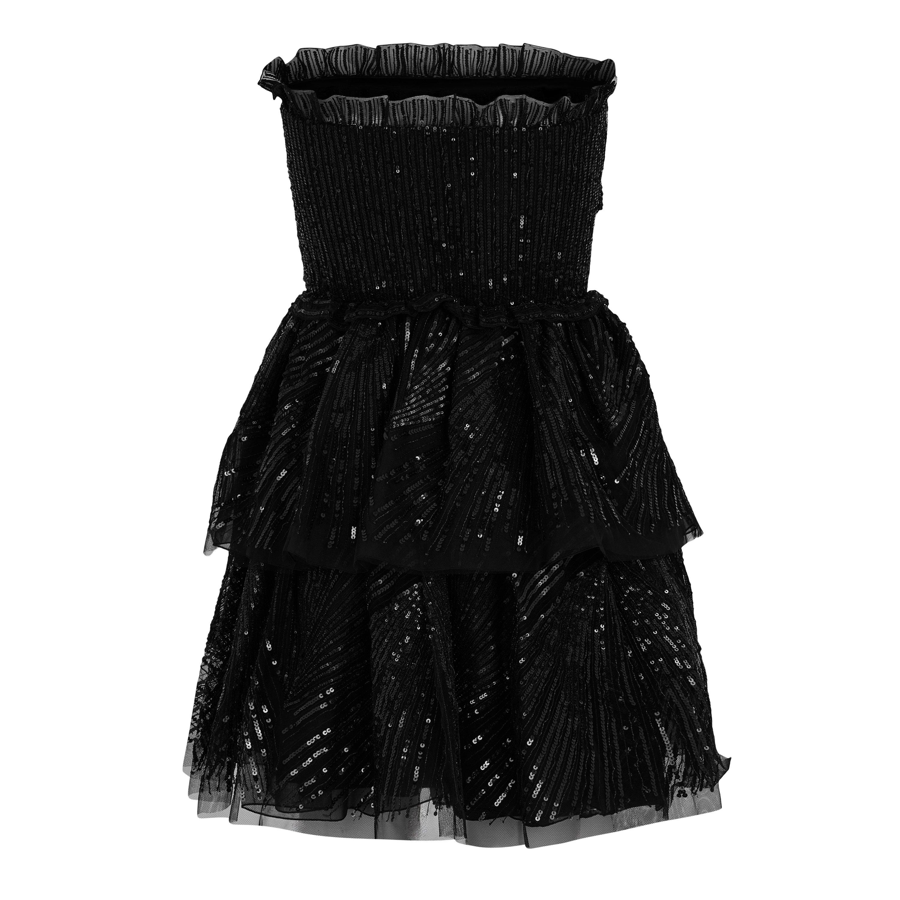 Black - Emporio Armani - Women's Strapless Maxi Dress - 2