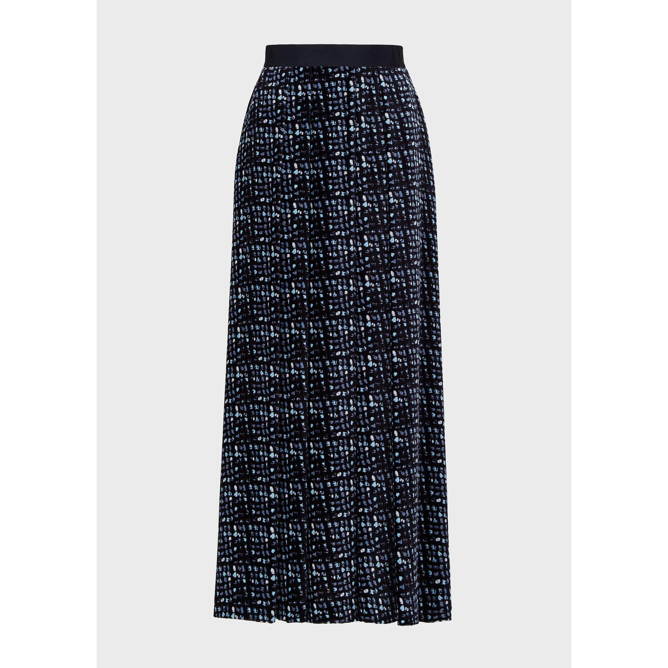 Black Multi - Emporio Armani - Women's Maxi Skirt - 3