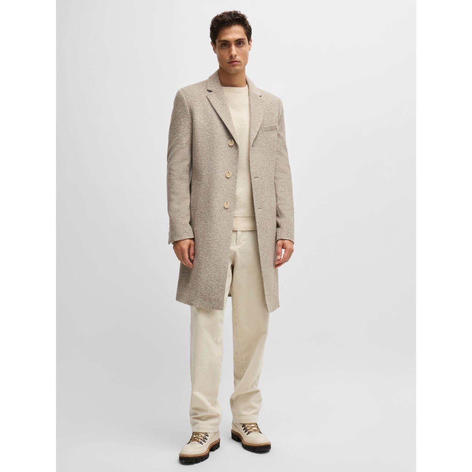 White - Boss - H-Ematero Knitted Sweatshirt - 4