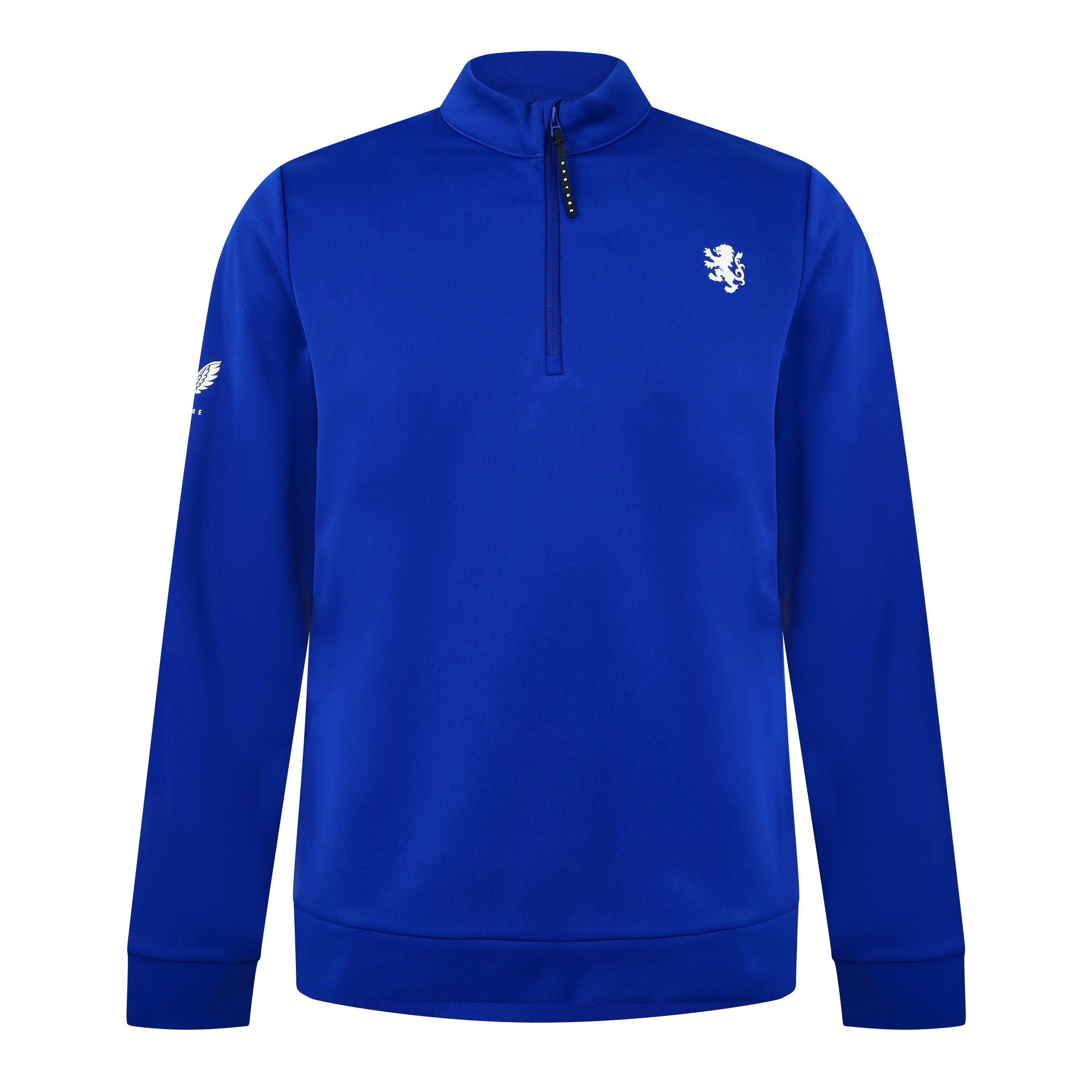 Royal Blue - Castore - Men's Quarter Zip Fleece - 1