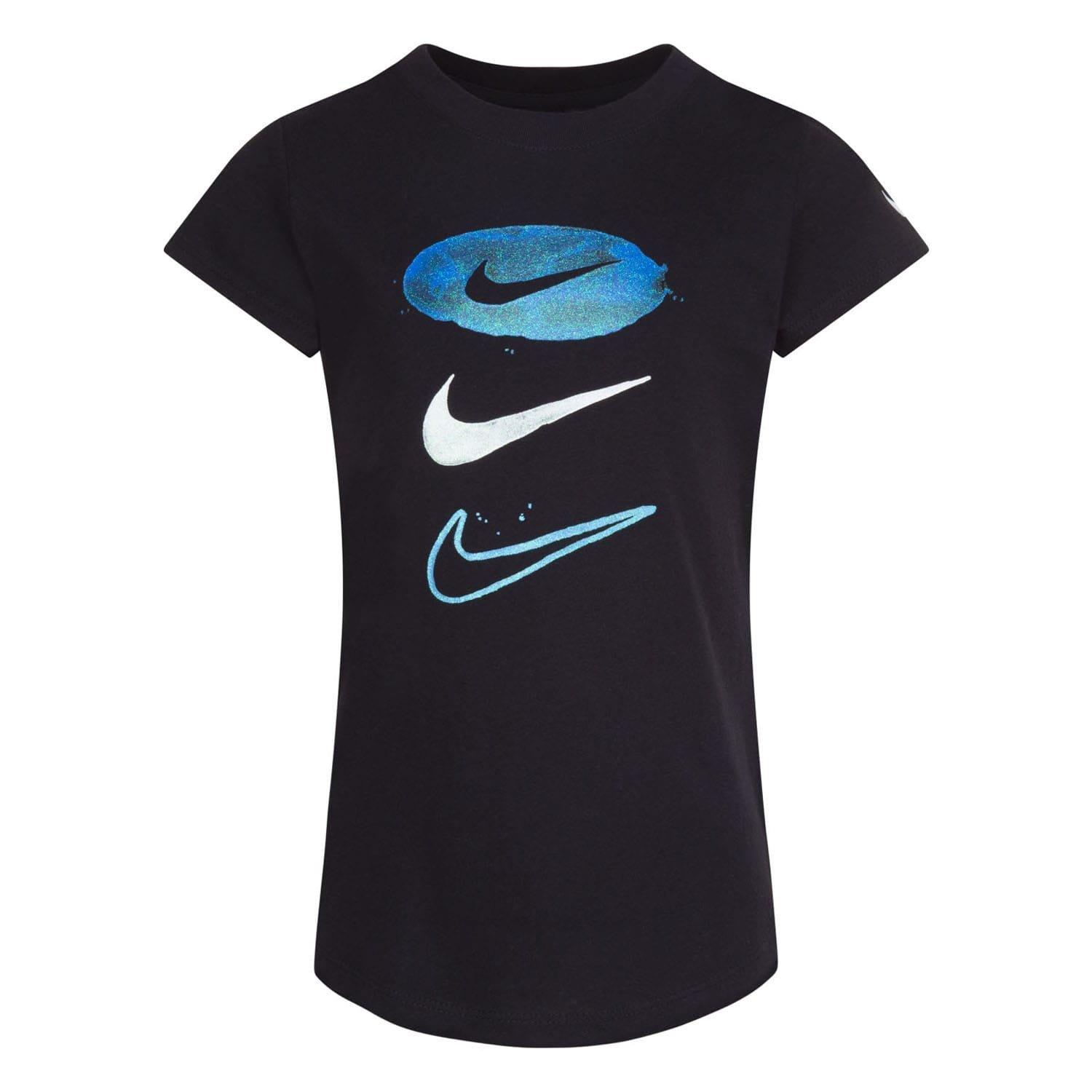 Black - Nike - Summer Daze Pill Swoosh T-Shirt - 1