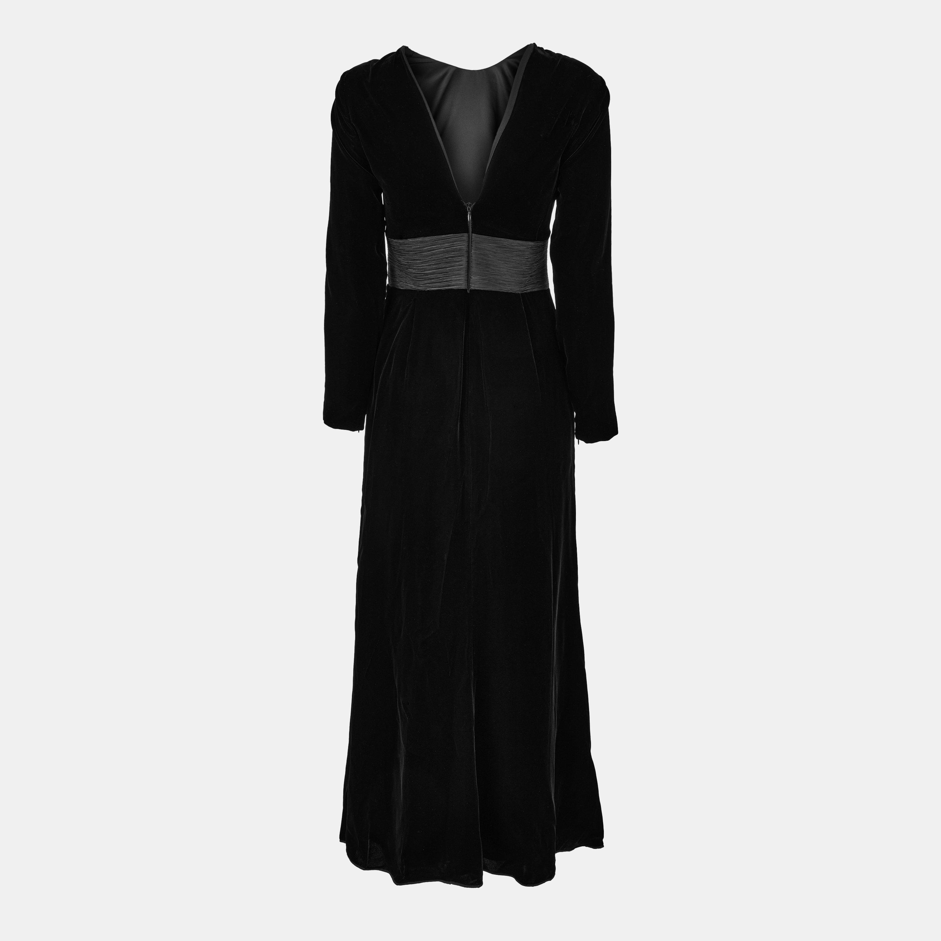 Black - Emporio Armani - Women's Maxi Dress - 2