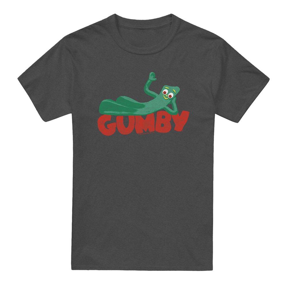 Grey - Other - Gumby On Logo T-Shirt Charcoal - 4