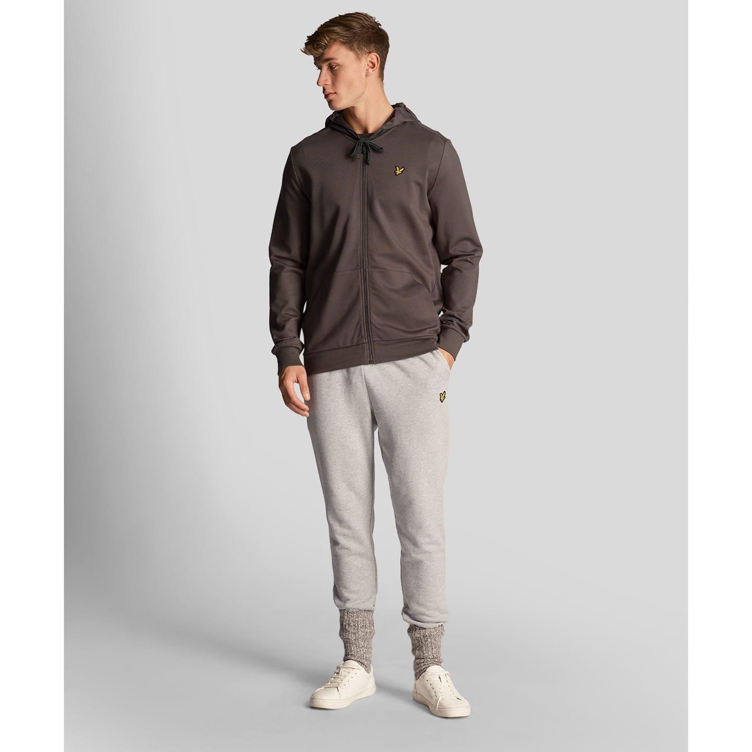 Grey - Lyle and Scott - Full-Zip Hoodie - 2