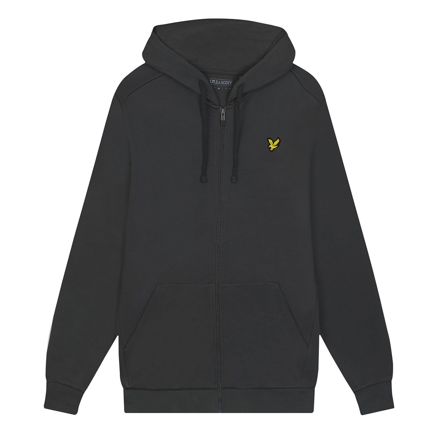 Grey - Lyle and Scott - Full-Zip Hoodie - 5