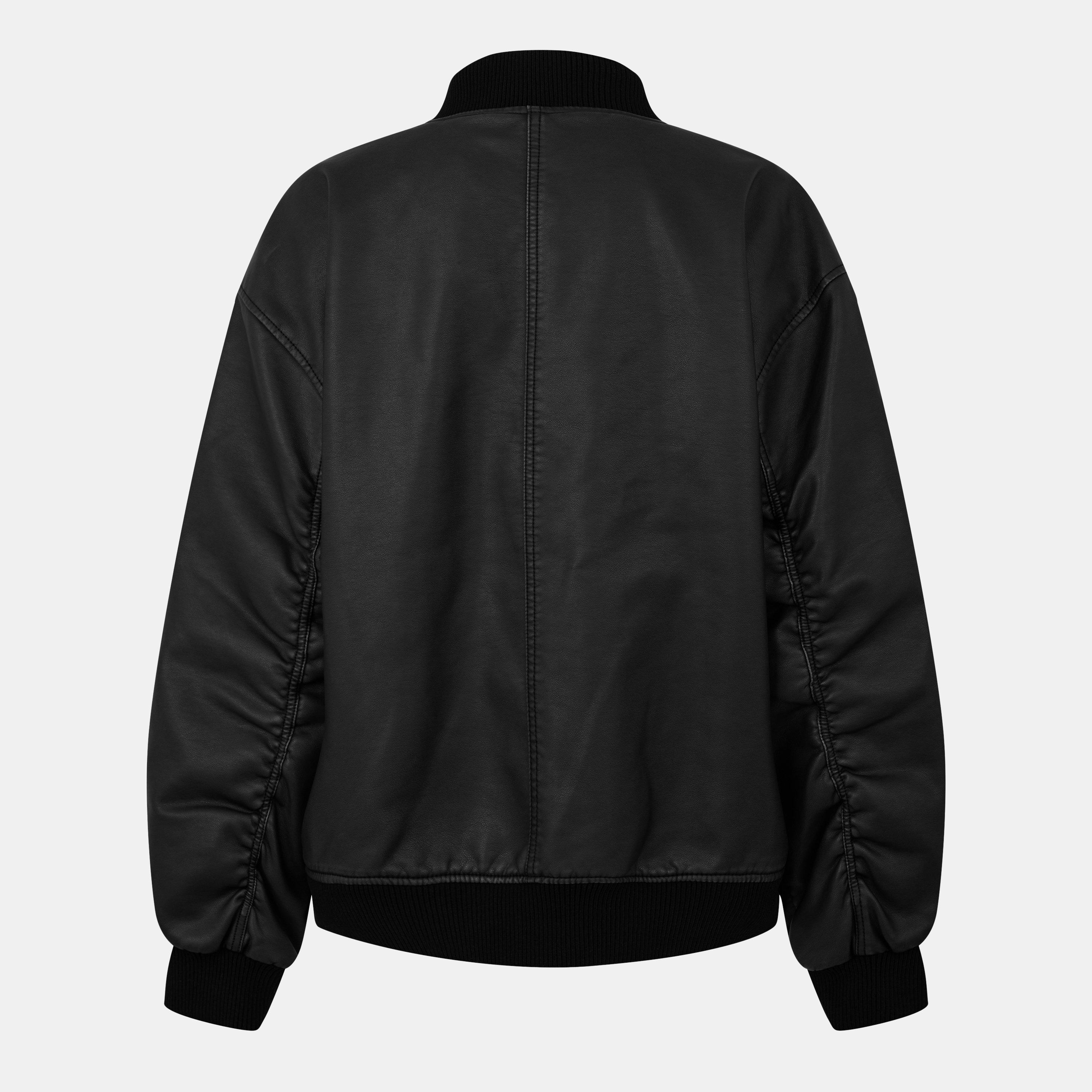 Schwarz - Jack Wills - Aviator Jacket - 2